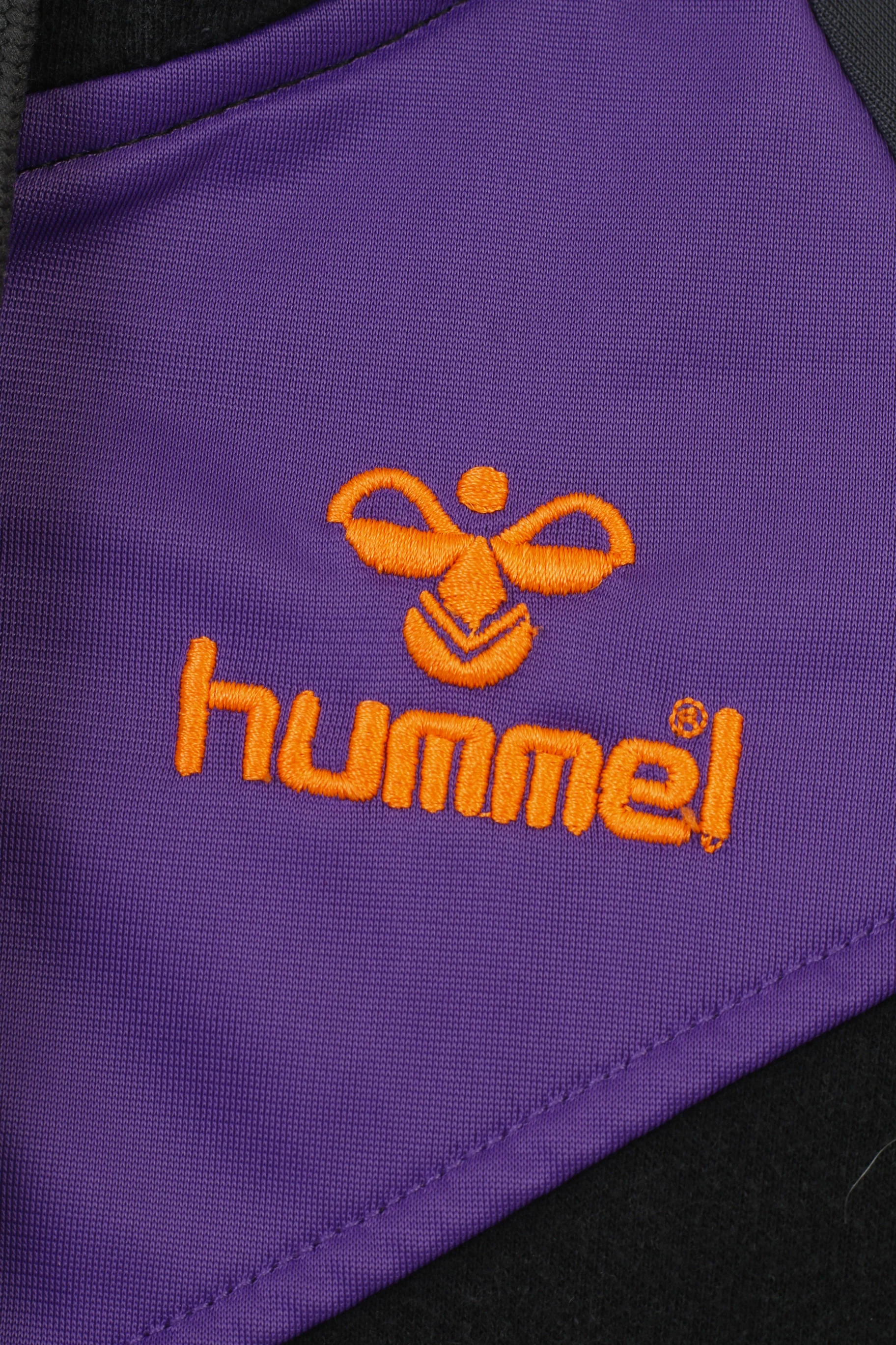 Hummel Boys XL 14/15 Age Sweatshirt Black Full Zipper Hood Sport Cotton Top - Image 4