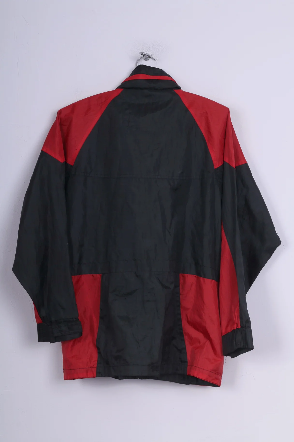 Saruccia Sportiv Boys 164 Lightweight Jacket Black Full Zipper Hidden Hood Sportswear - Image 5