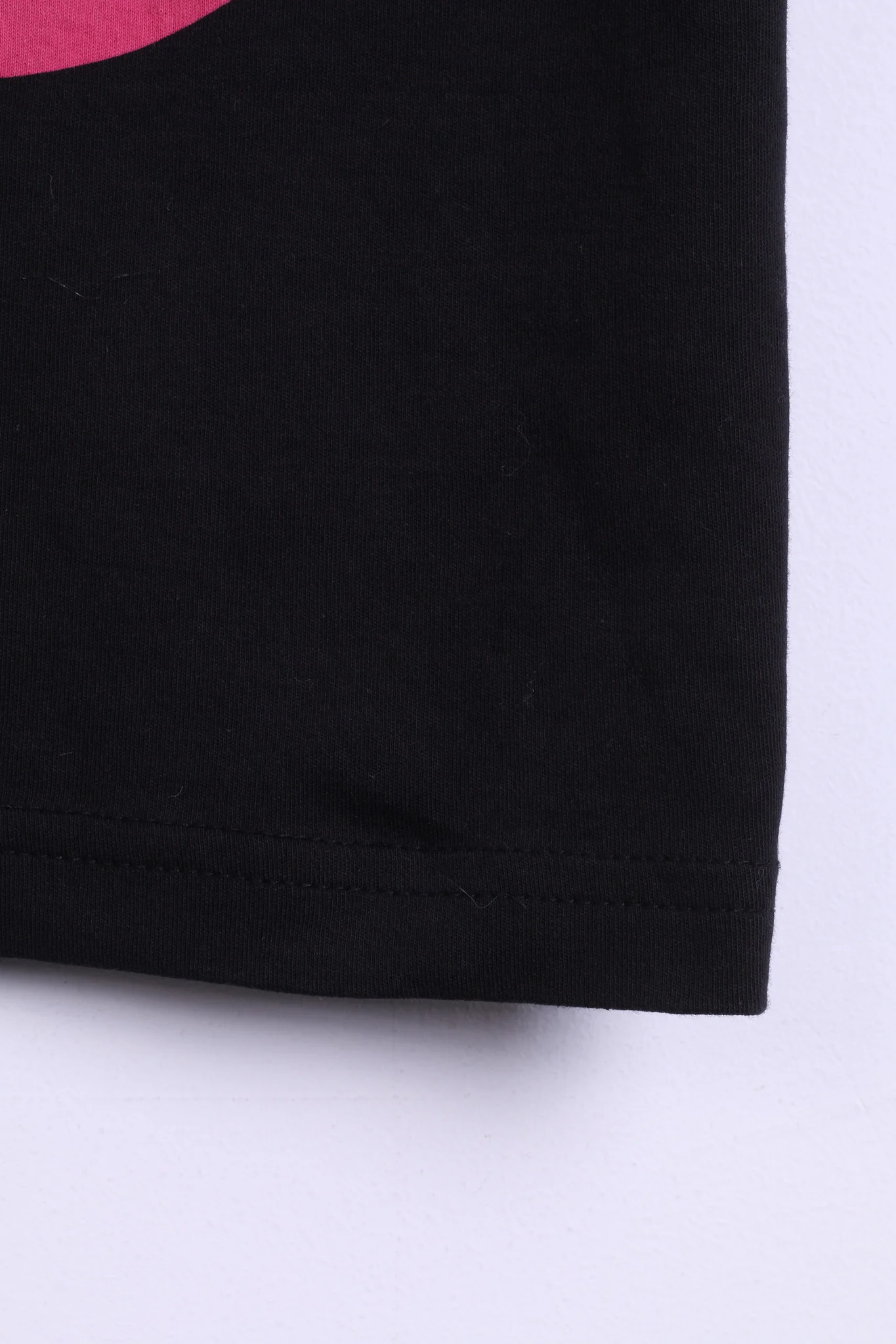 Humor Womens 2XL (L) T-Shirt Black Crew Neck Cotton Top Jersey - Image 3