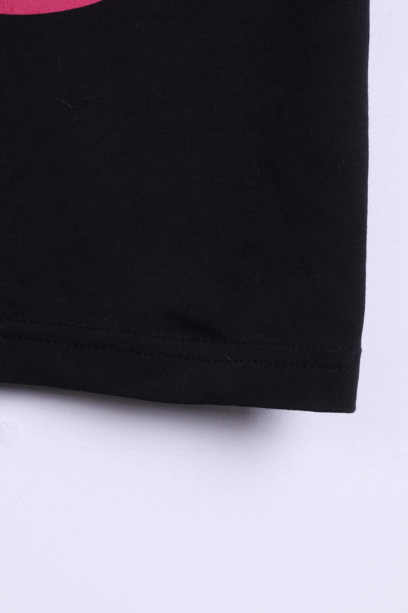 Humor Womens 2XL (L) T-Shirt Black Crew Neck Cotton Top Jersey - Image 4