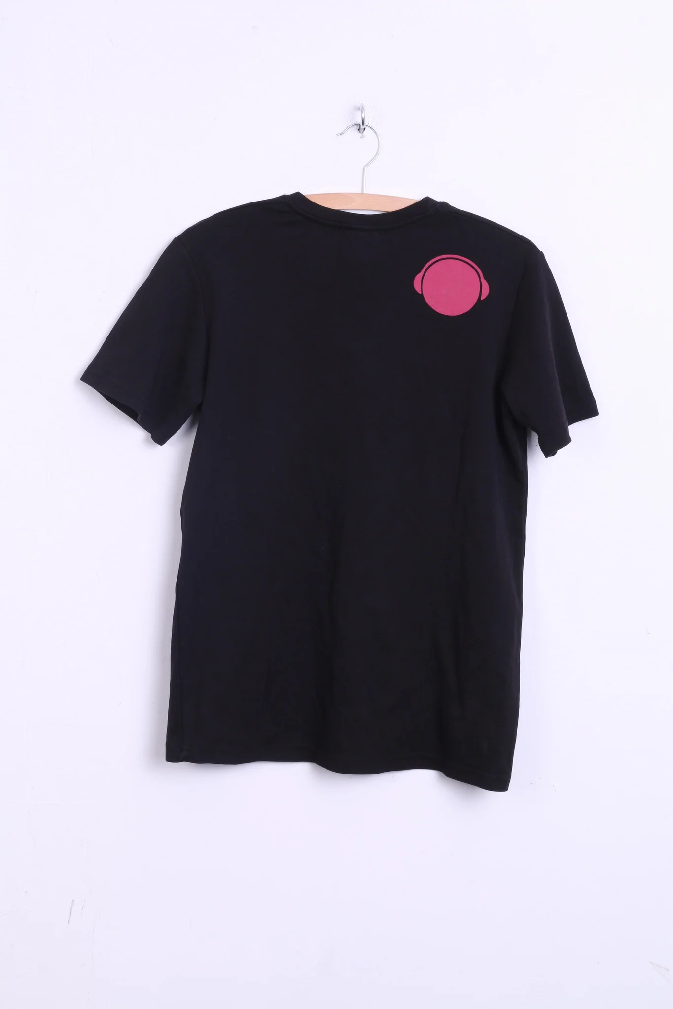 Humor Womens 2XL (L) T-Shirt Black Crew Neck Cotton Top Jersey - Image 6
