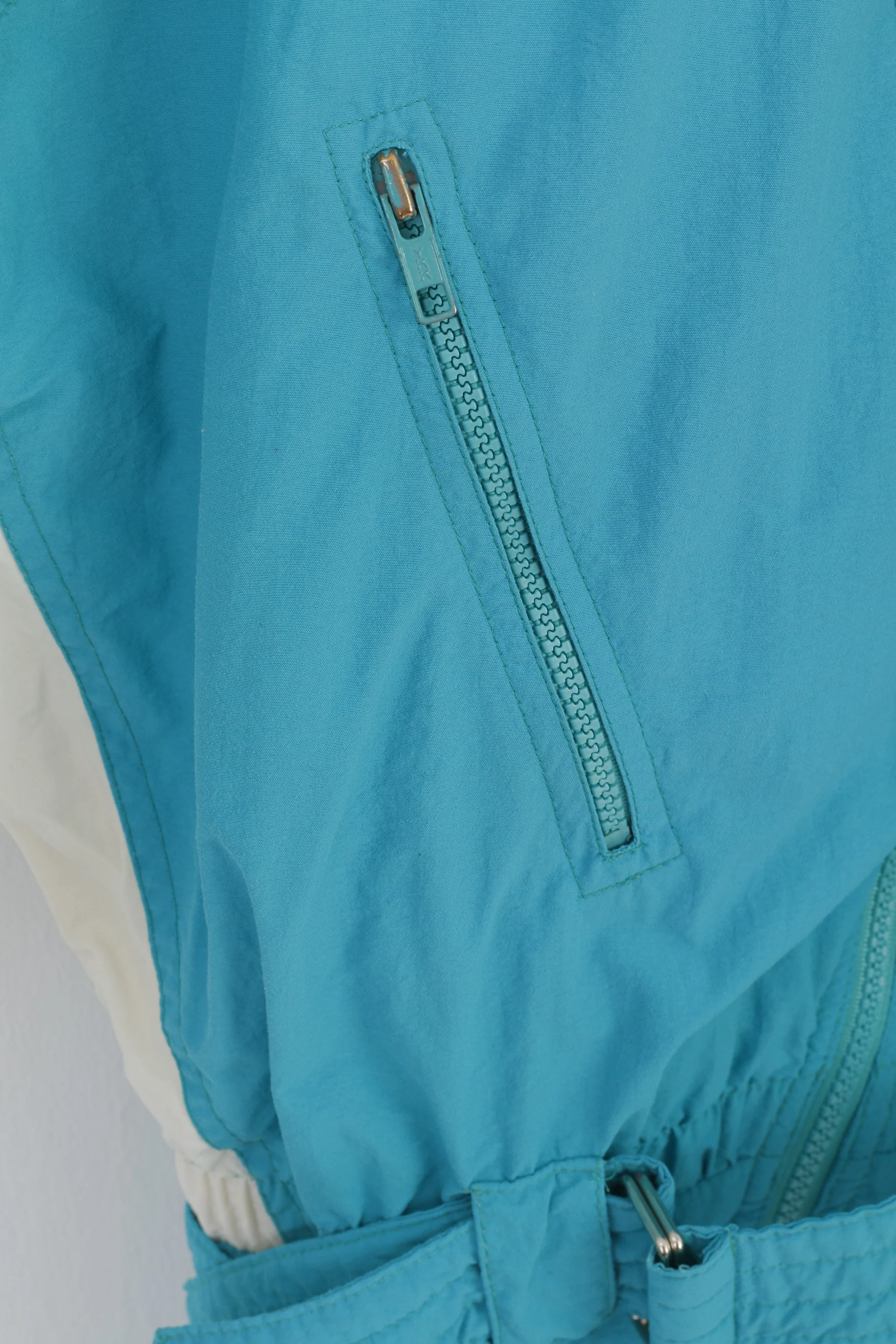 Innsbruck Women 12 40 S Ski Suit Turquoise One Piece Vintage Outdoor Snowsuit - Image 4