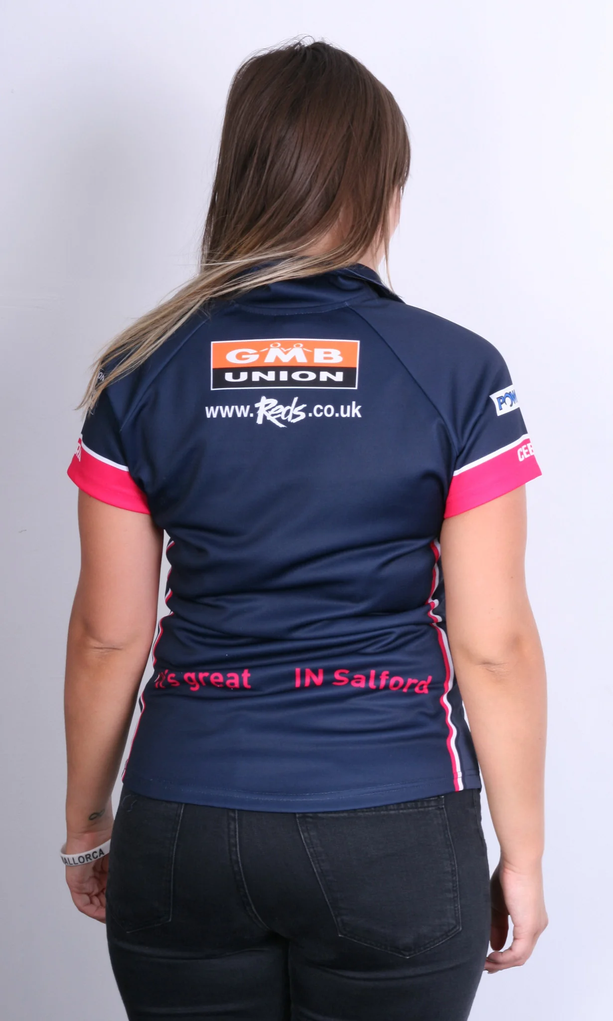 ISC Salford City Reds Womens 8 S Polo Shirt Sport Club Godliman & Watson - Image 4