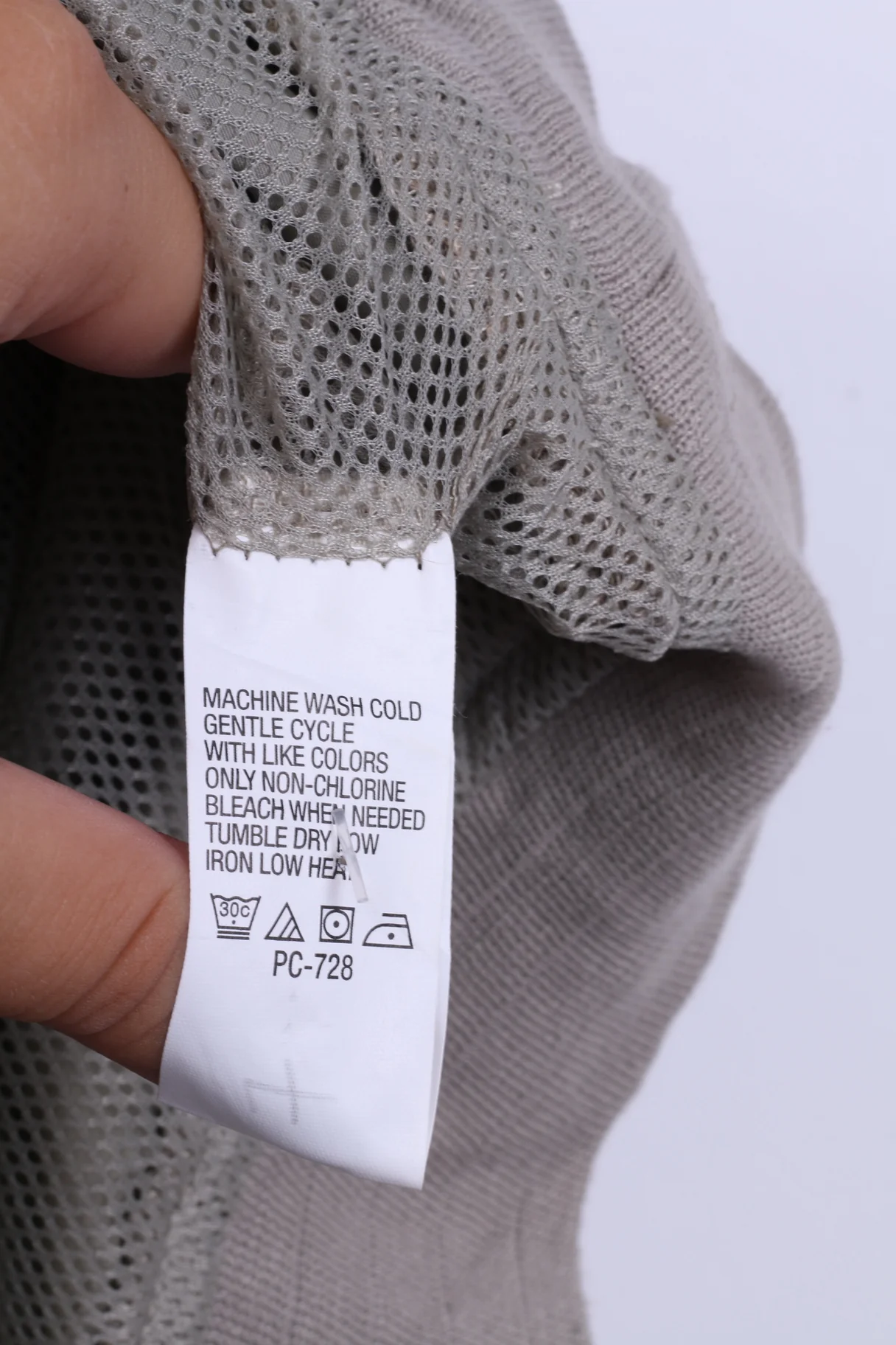 IZOD Mens L Jacket Taupe V Neck Sport - Image 5