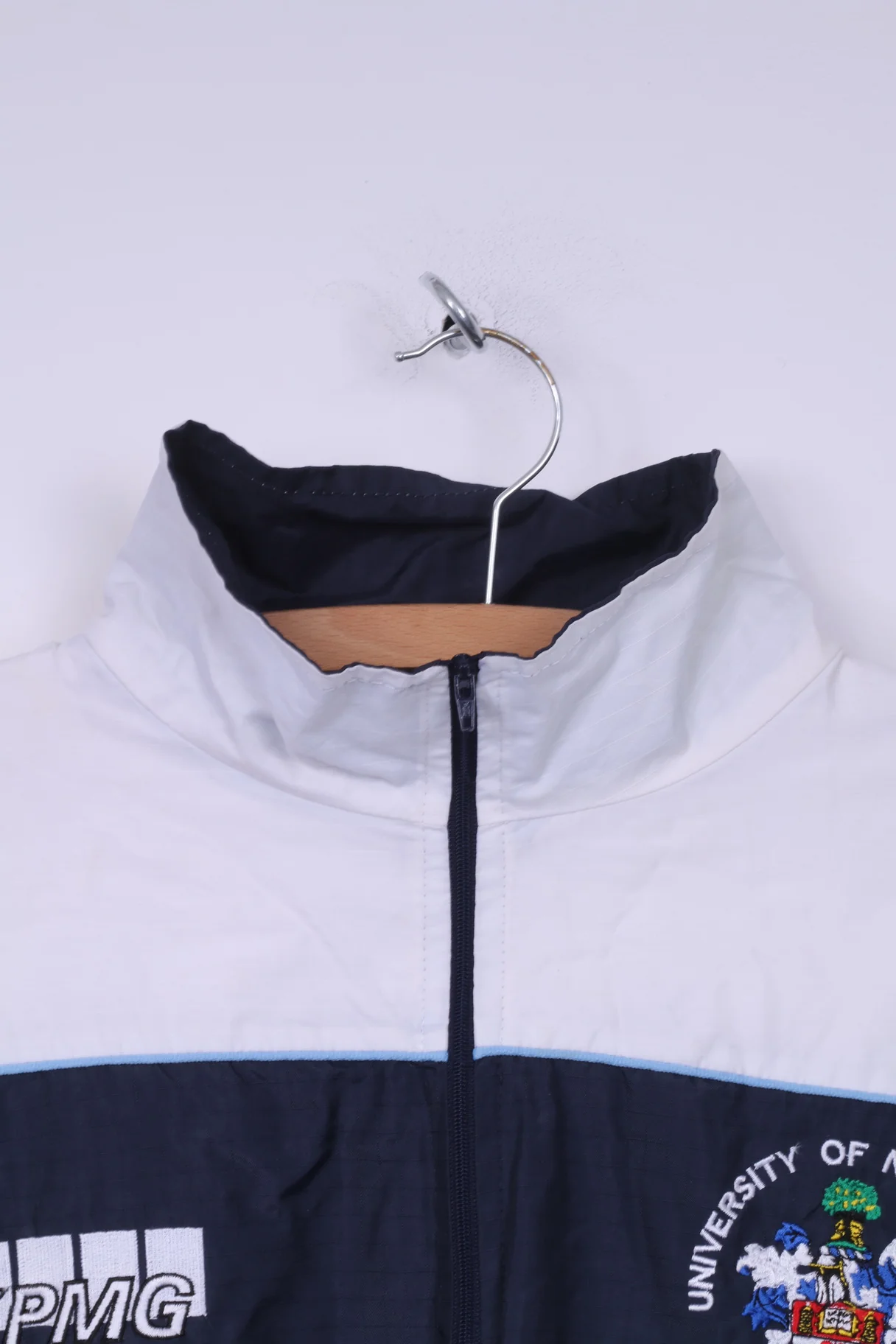 Joe Pro Been There Done That University Of Nottingham Mens L Jacket Hood Zip Neck Nylon Waterproof - Image 2