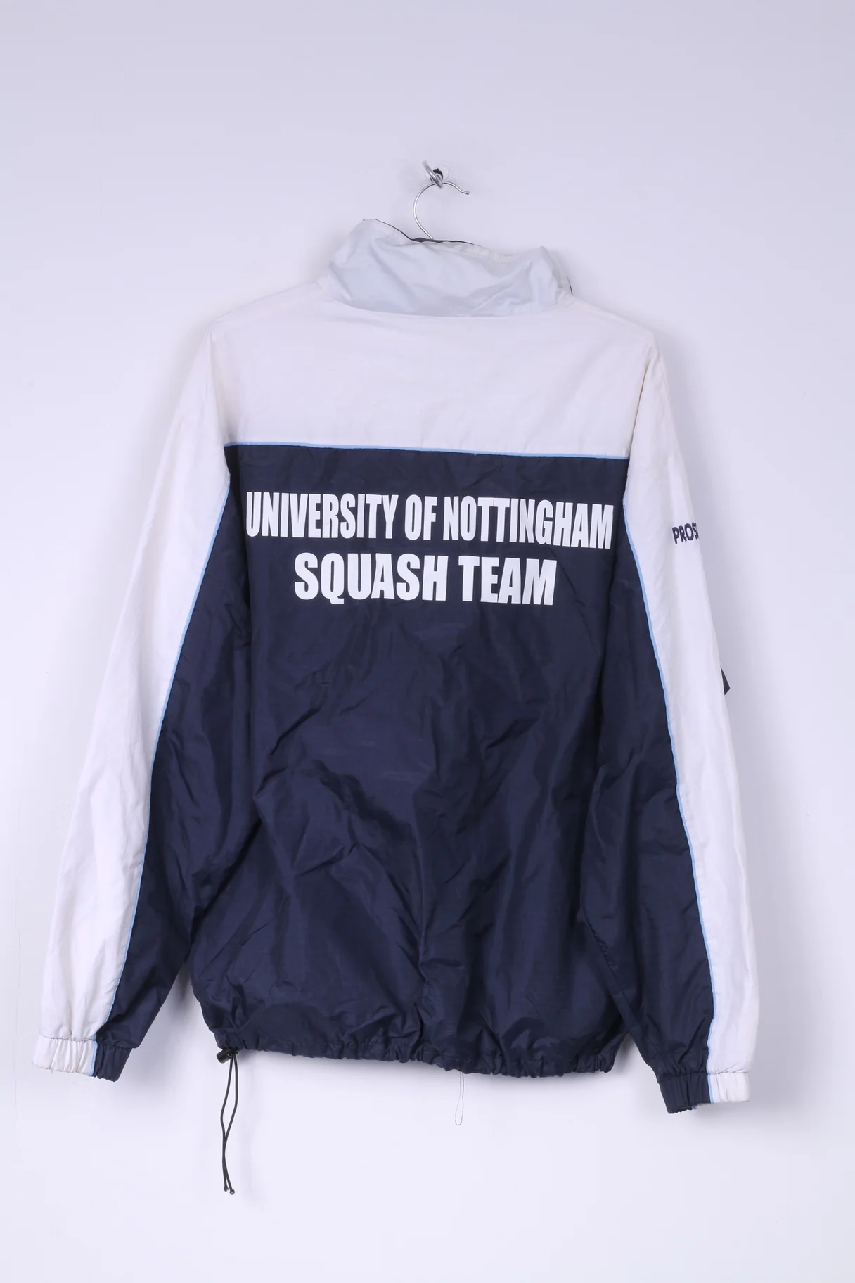 Joe Pro Been There Done That University Of Nottingham Mens L Jacket Hood Zip Neck Nylon Waterproof - Image 7