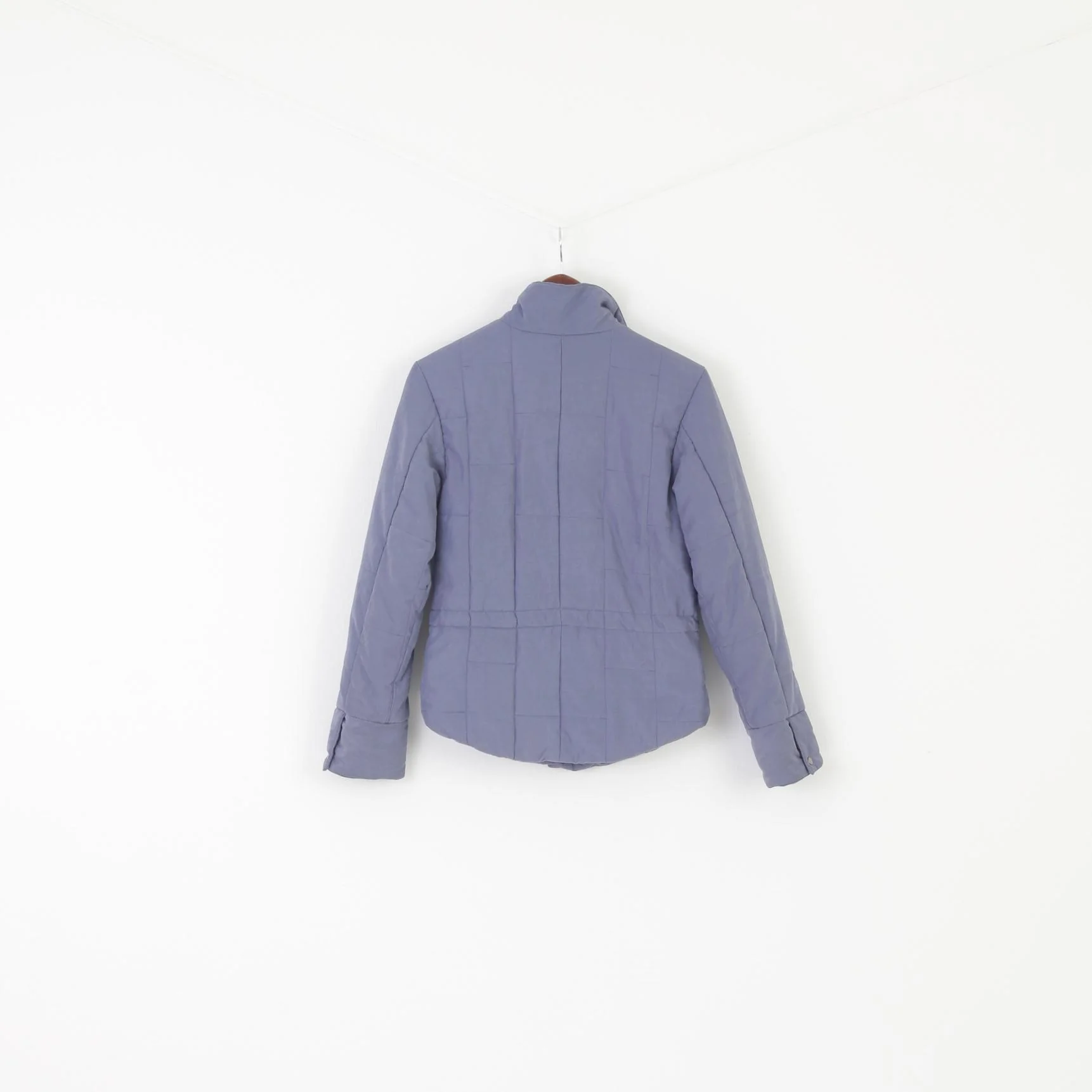 Joules Women 10 S Jacket Violet Padded Full Zipper Multi Pocket Classic Top - Image 6