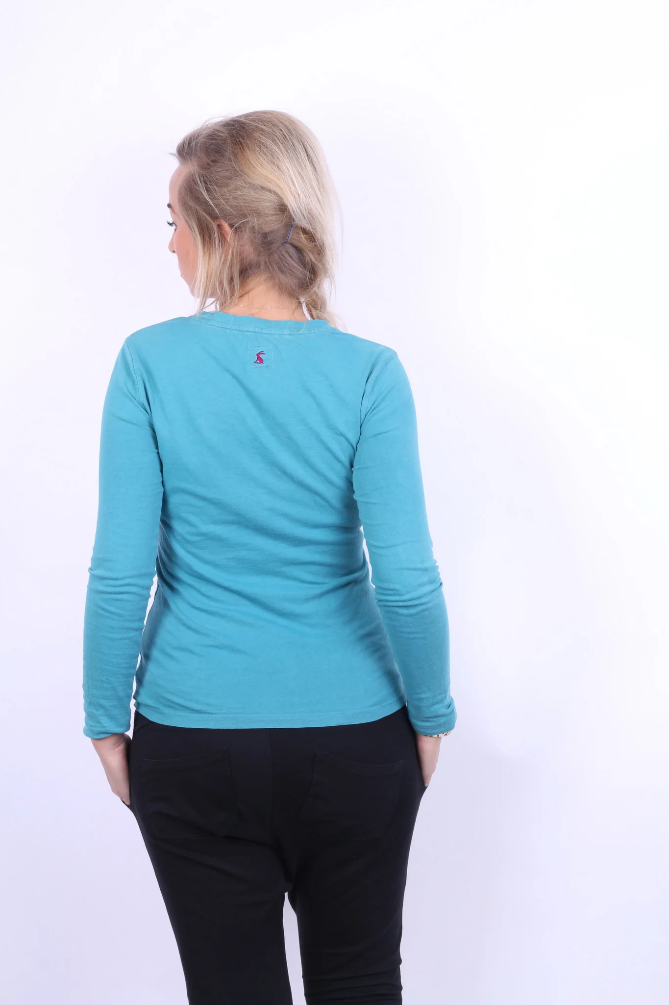 Joules Womens XS Shirt Long Sleeve Green Cotton - Image 7