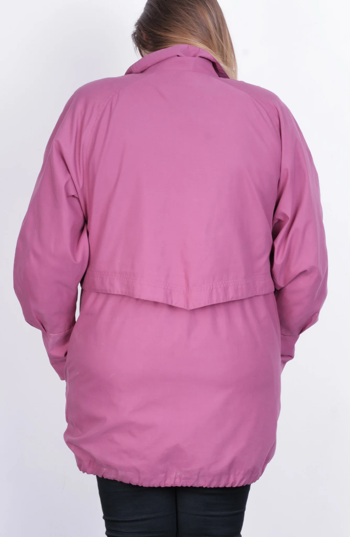 Joulie Collection Womens L Jacket Coat Raspberry Vintage 90s - Image 4