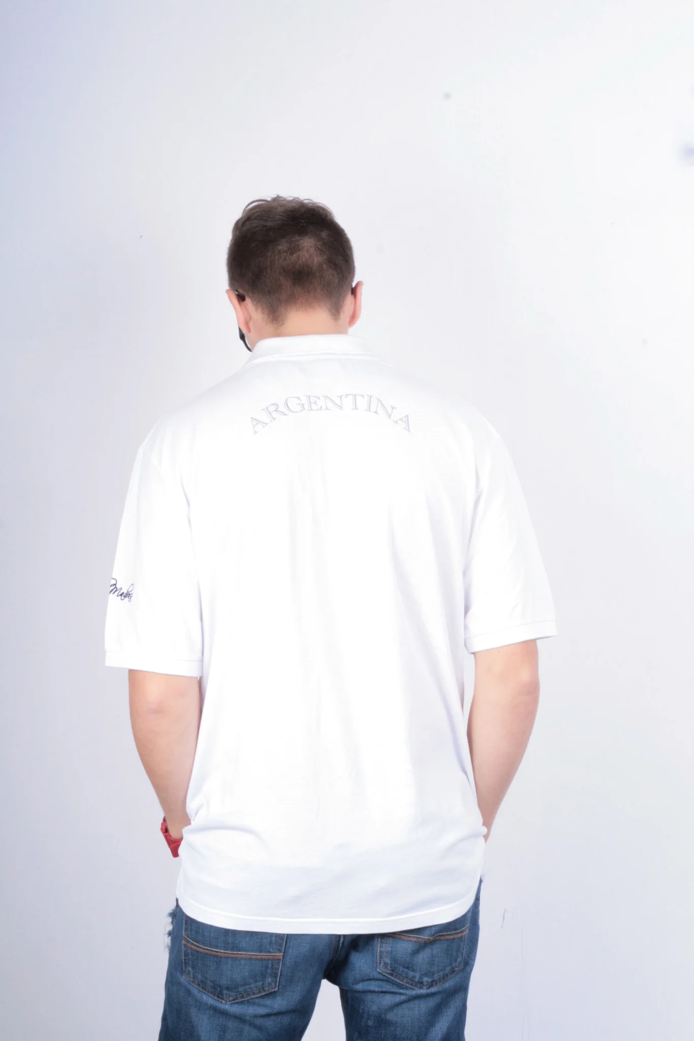 La Martina Mens 3XL Polo Shirt White Argentino Buenos Aires Cotton - Image 4