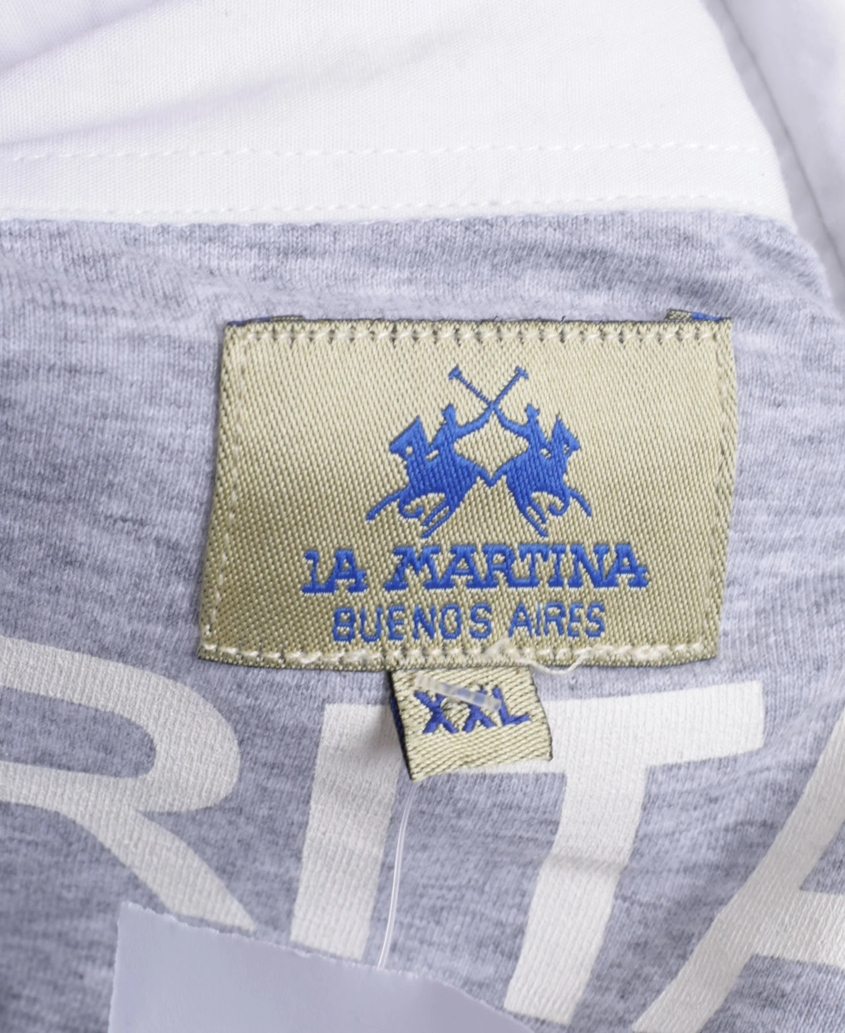 La Martina Mens XXL Casual Shirt White Heritage Cotton - Image 4