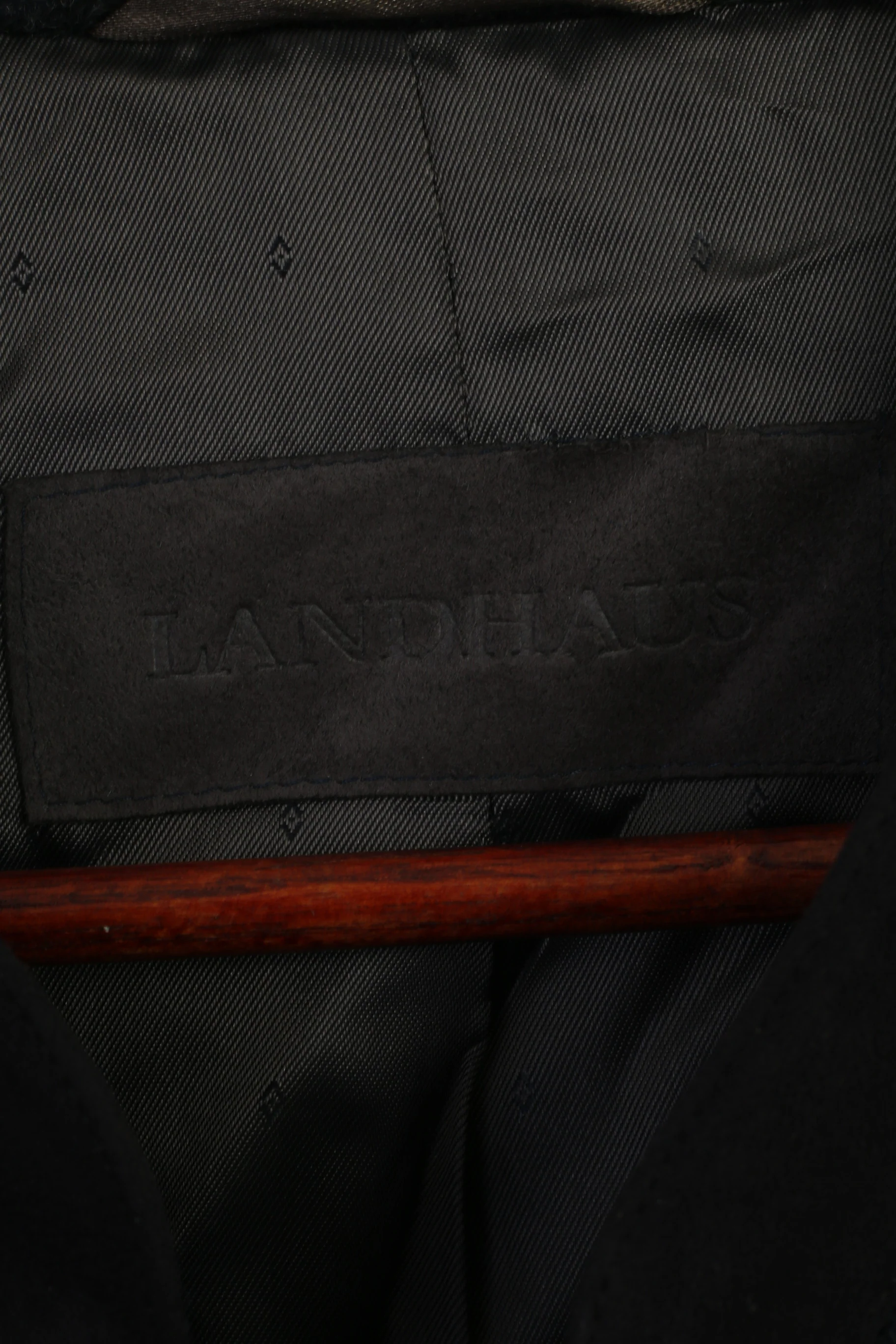 Landhaus C&A Men 60 3XL Jacket Navy Tyrol Trachten Vintage Buttoned Top - Image 6