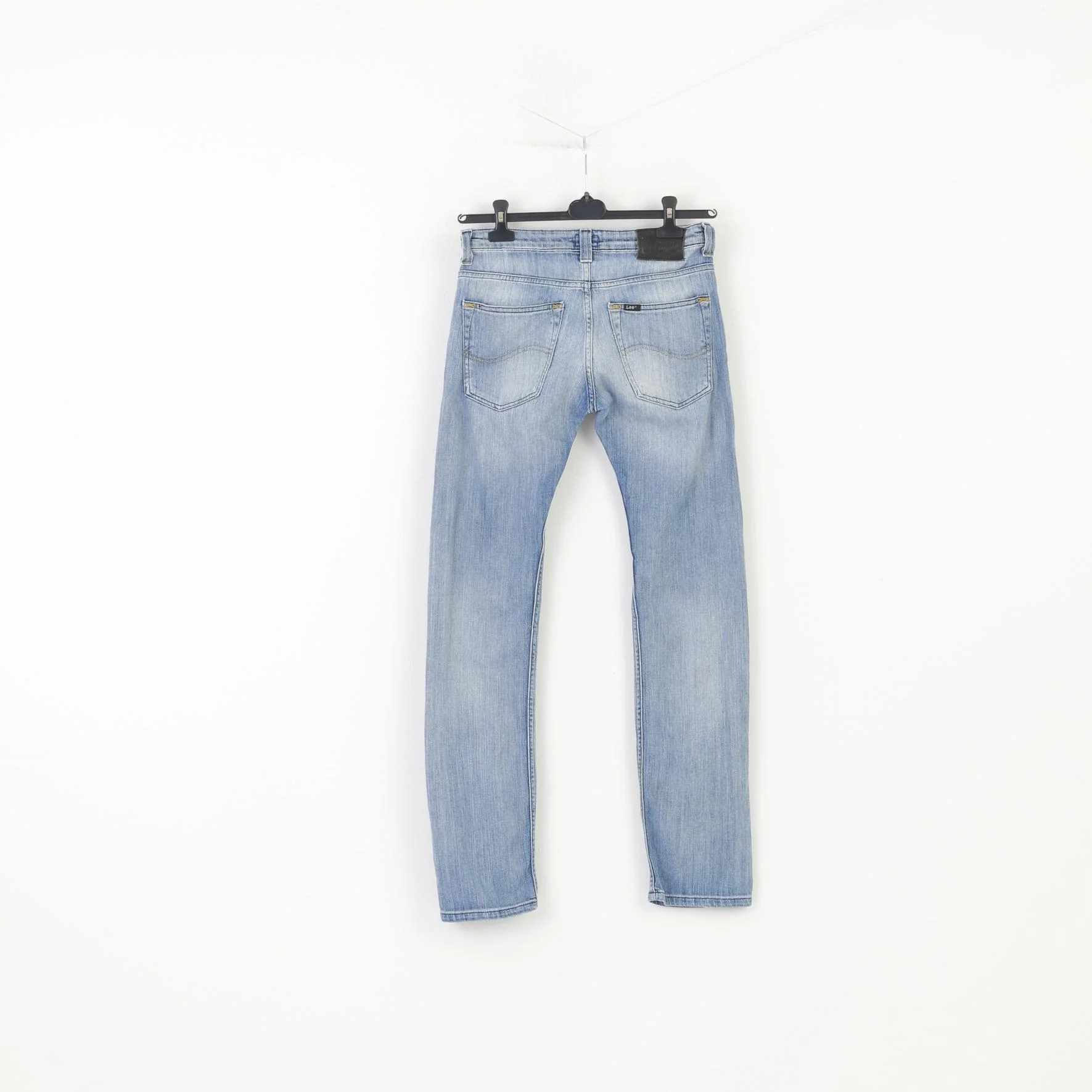 Lee Boys 15 Age Trousers Jeans Blue Cotton Casual Washed Look Vintage Top - Image 6
