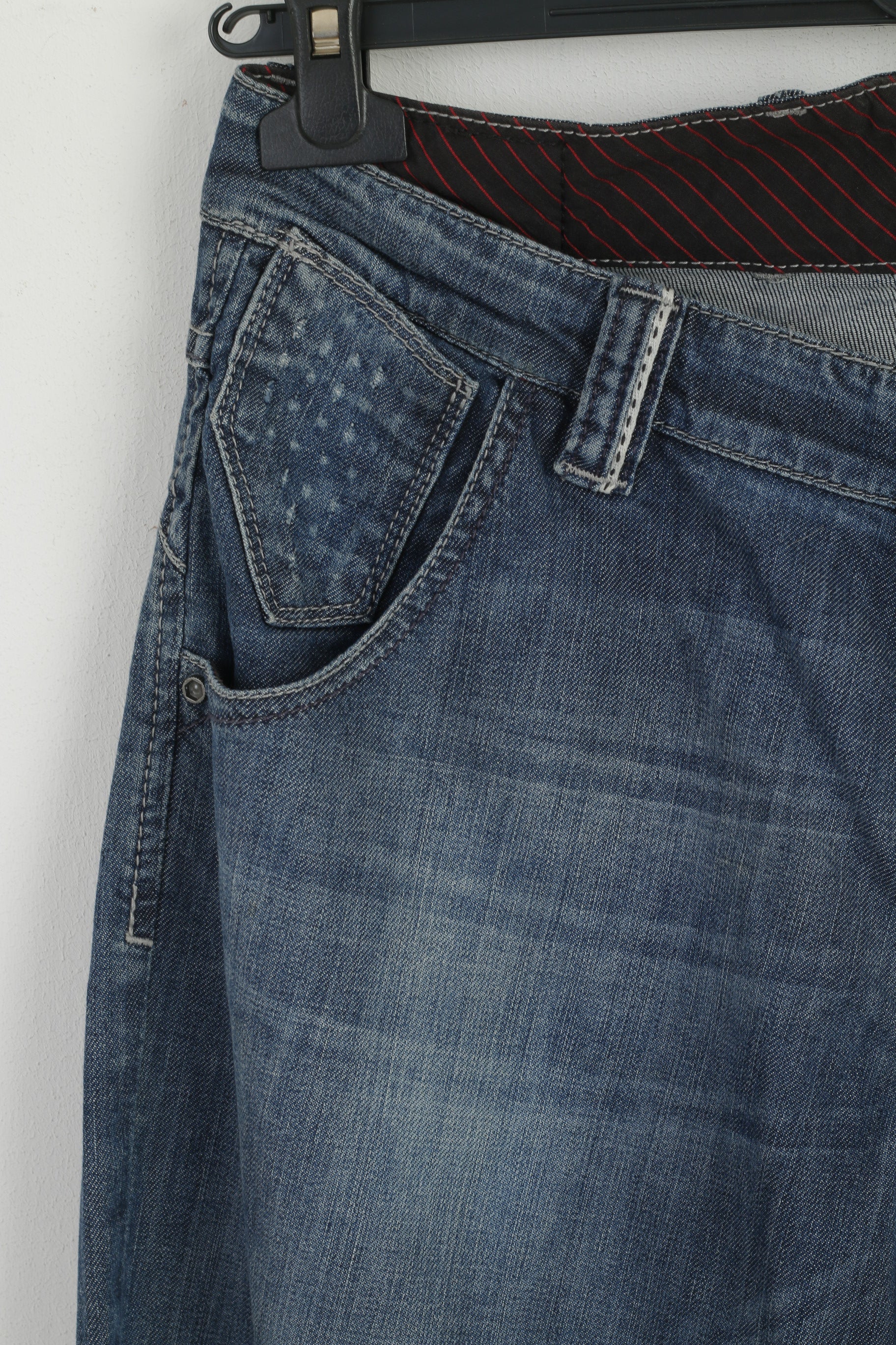 Levi's Red Tab Youth 14 Age Jeans Trousers Cotton Blue Denim Classic Pants - Image 2