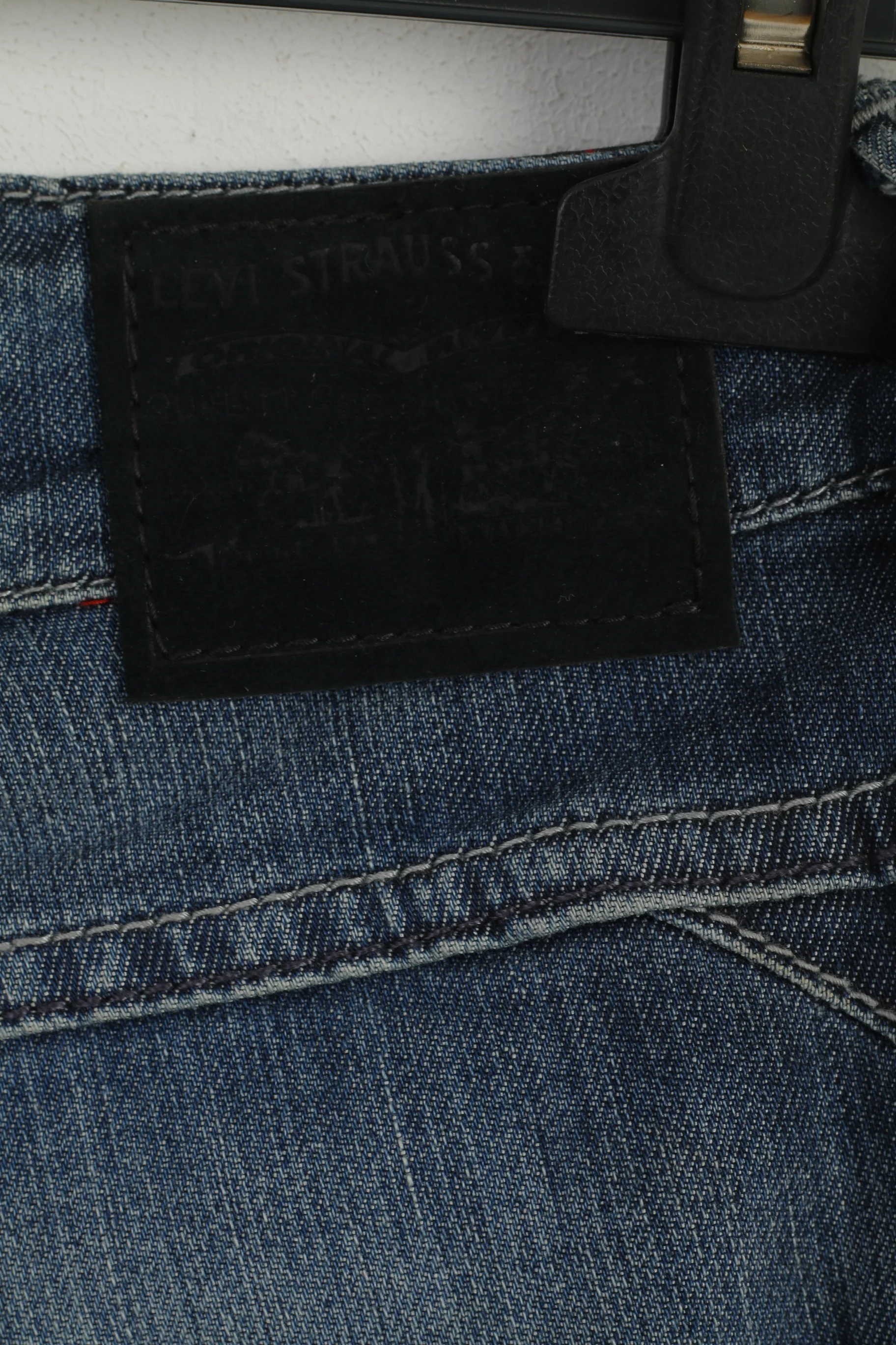 Levi's Red Tab Youth 14 Age Jeans Trousers Cotton Blue Denim Classic Pants - Image 4
