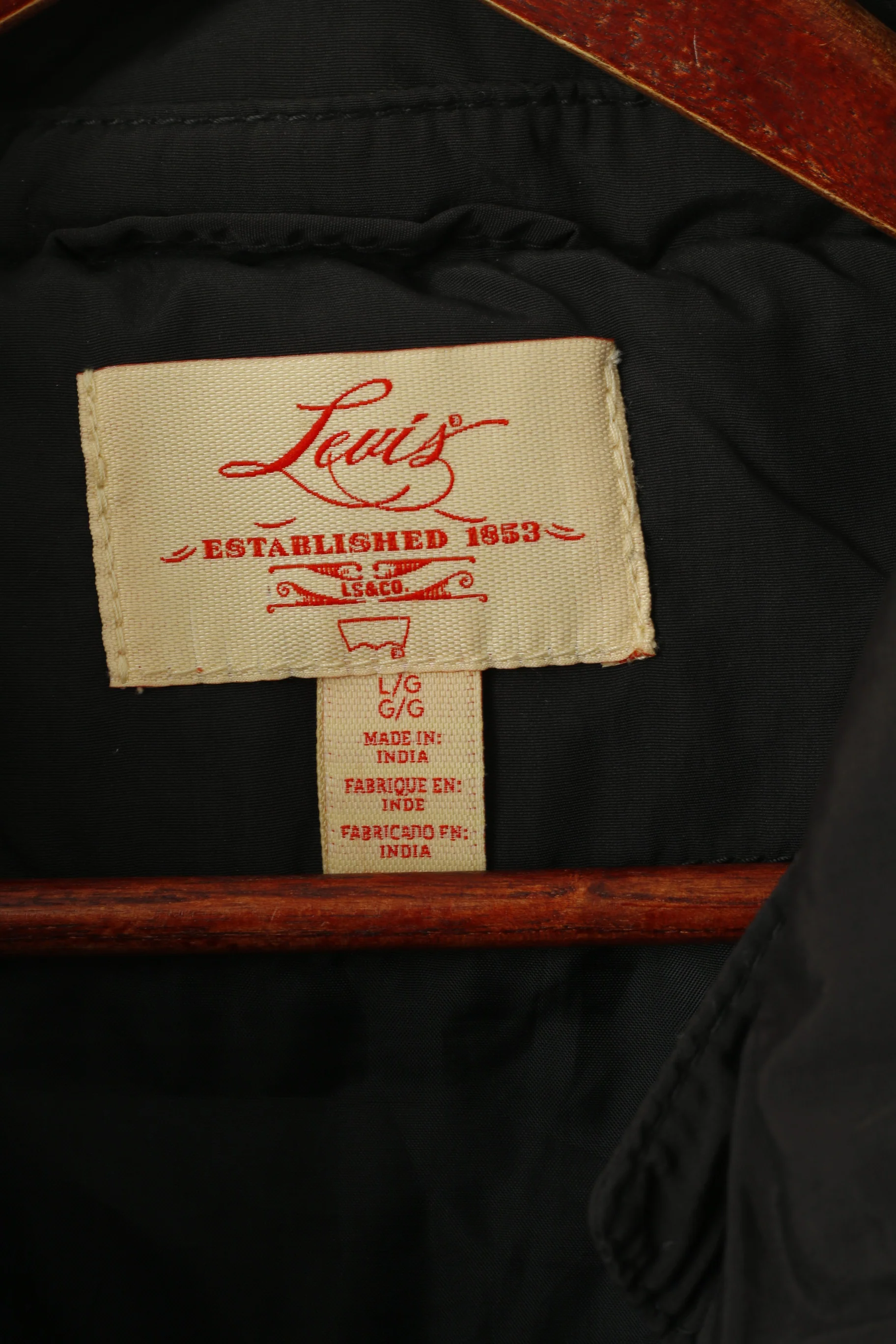 Levi's Women L (M) Jacket Black Nylon Padded Cropped Full Zipper Quilted Top - Image 5