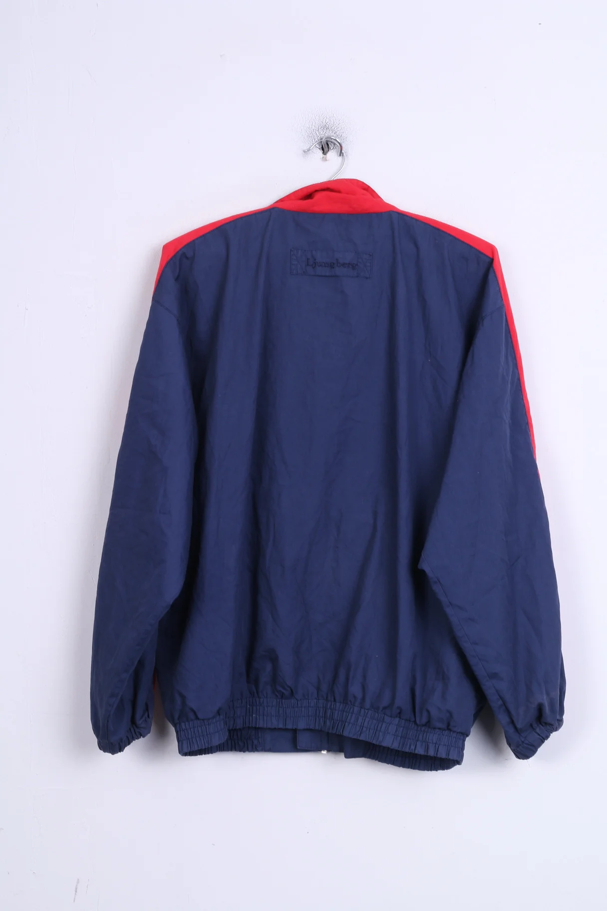 Ljungberg Mens S Jacket Track Top Norwegian Full Zipper Navy Blue Pockets - Image 6