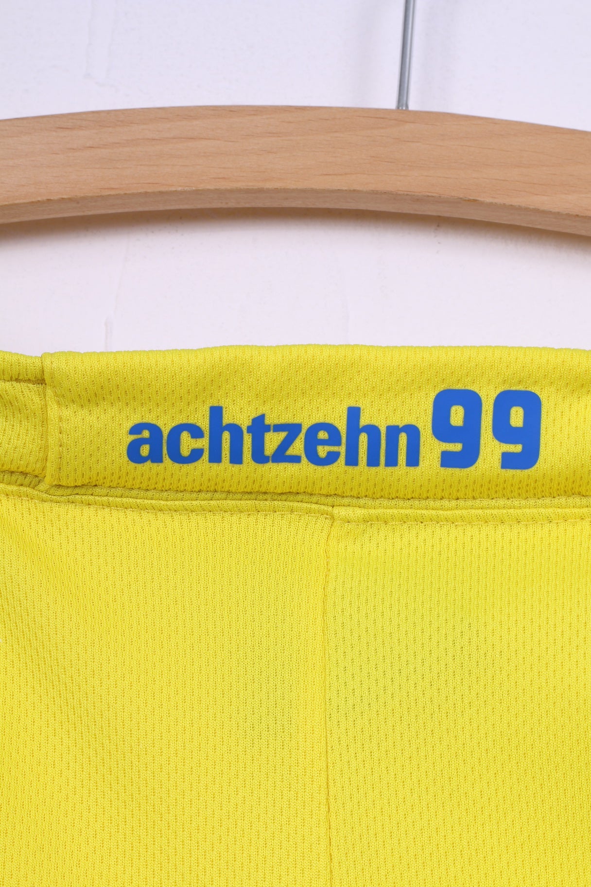 Lotto TSG 1899 Hoffenheim Men S Shorts Yellow Italian Vintage Football Sport - Image 3