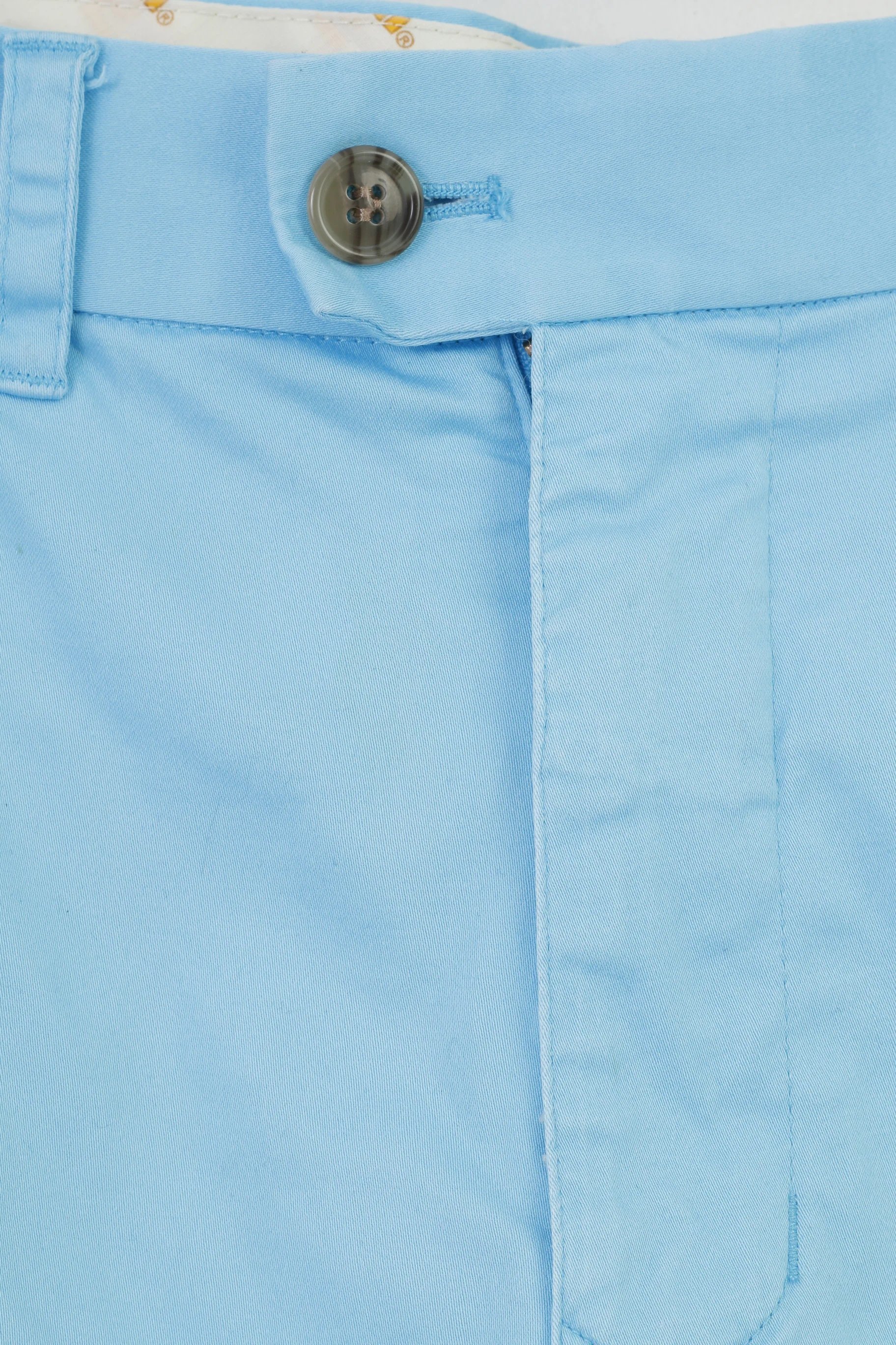 Loud Mouth Men 34 Trousers Blue Elegant Cotton Pockets Belt Loops Wide Leg - Image 5