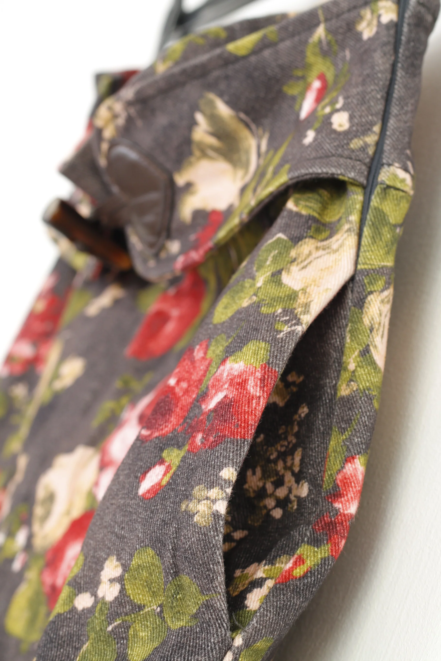 Love Moschino Women 6 S Skirt Cotton Floral Italy Multicolour Belted - Image 7