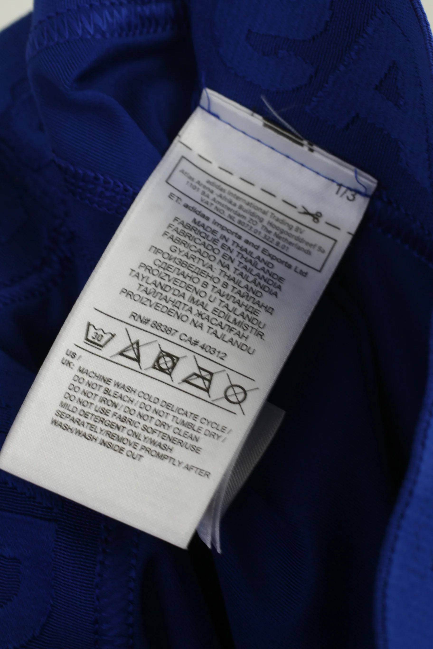 Adidas Women 36 S Leggings Blue Techfit Compression Sportswear Active - Image 5