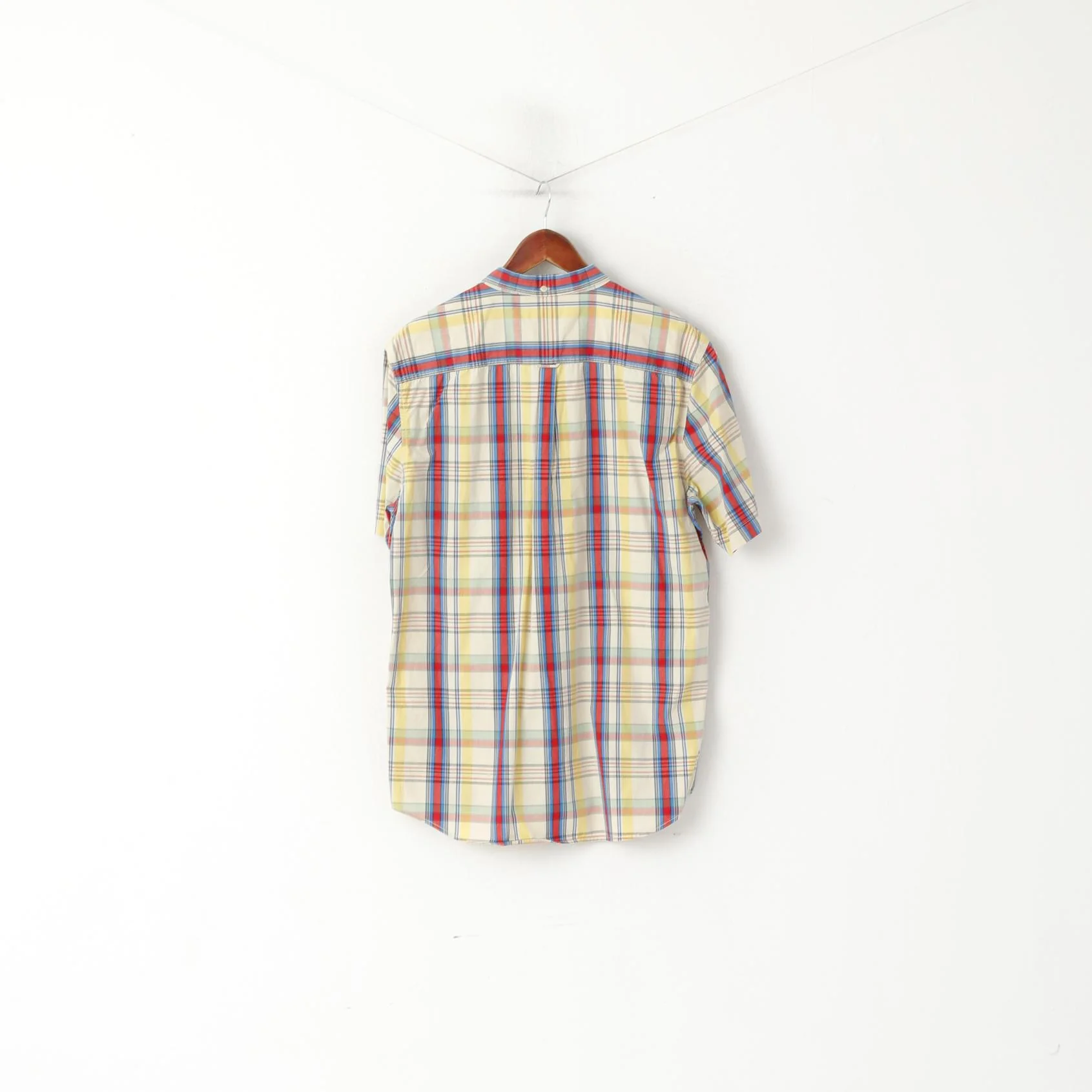 Lyle & Scott Men L Casual Shirt Multicolour Check Button Down Collar Regular Fit Top - Image 7