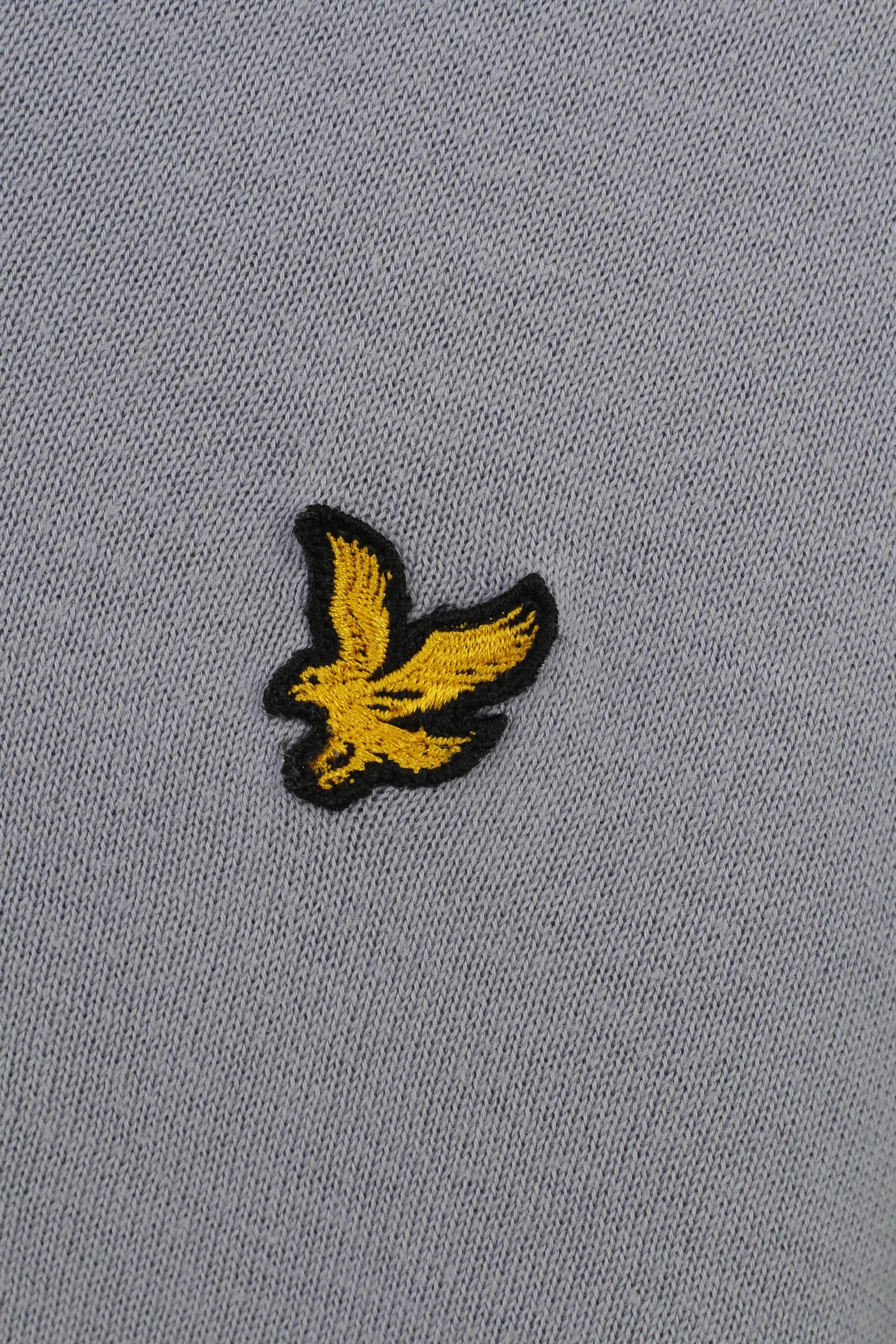 Lyle&Scott Woman XL Jumper Grey Vintage Cotton Long Sleeve V Neck Sweater Top - Image 4
