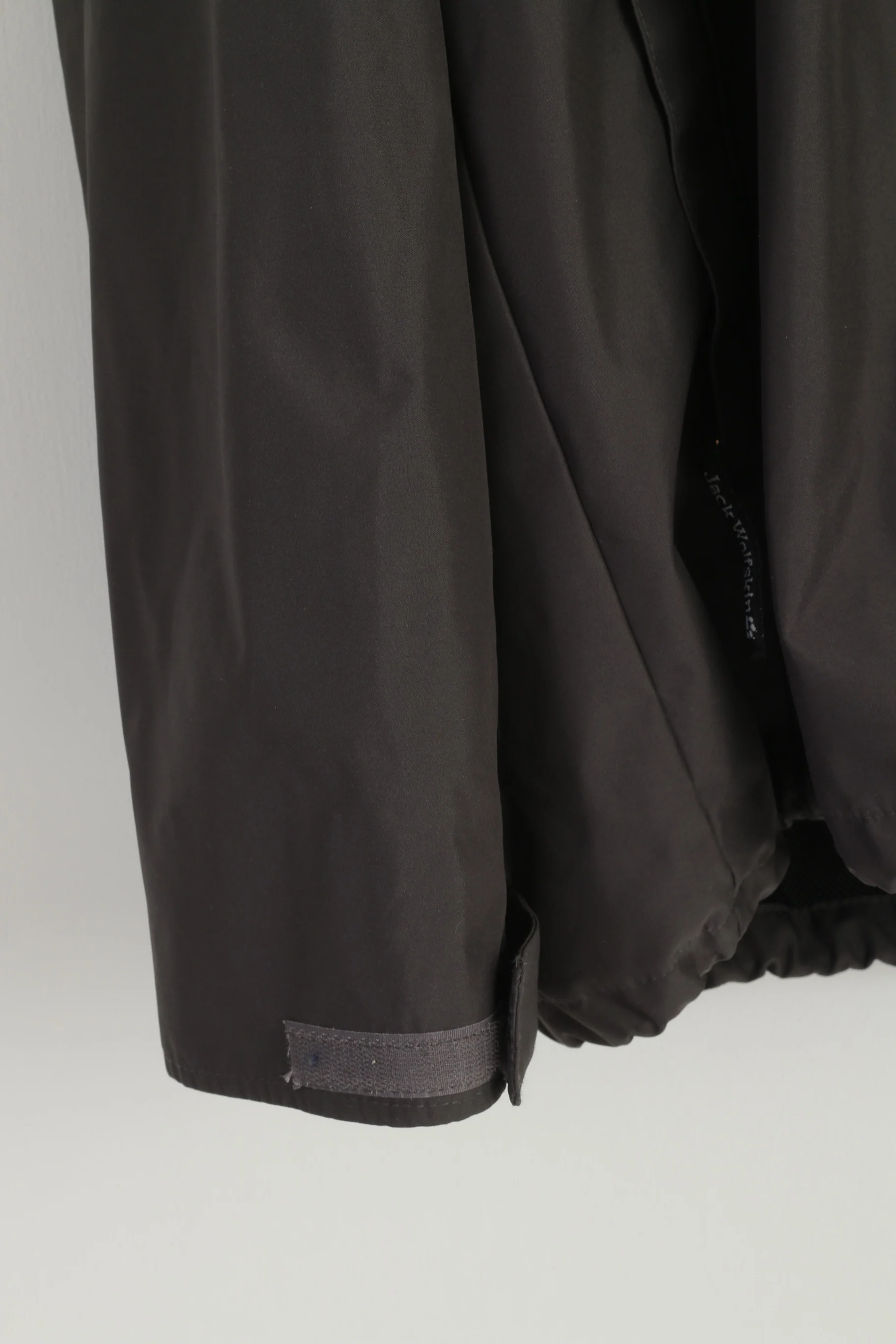 Jack Wolfskin Men 6XL Jacket Gray Outdoor 2in1 Fleece Inside Full Zipper Top - Image 3
