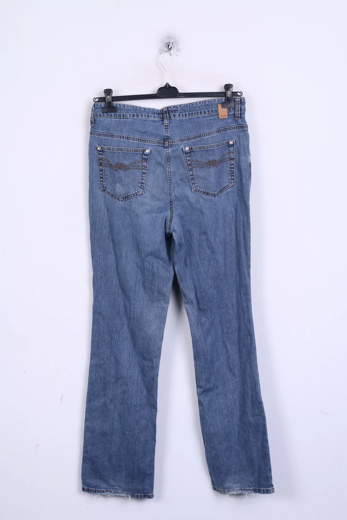 MAC Jeans Melanie Womens 44/32 Trousers Blue Pants Denim Jeans - Image 4
