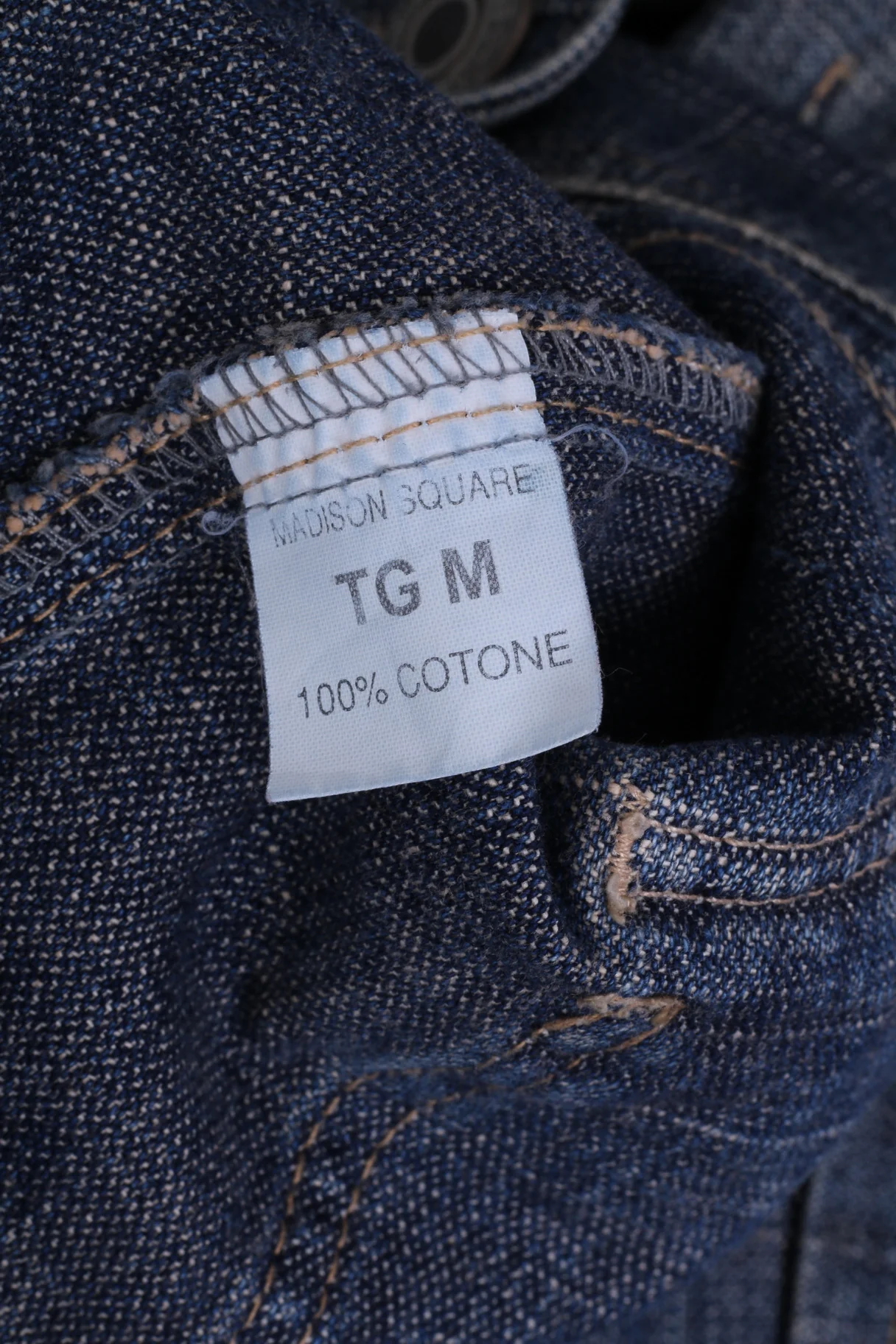 MADISON SQUARE Girls M Jacket Blazer Cotton Single Breasted Denim Jeans - Image 4