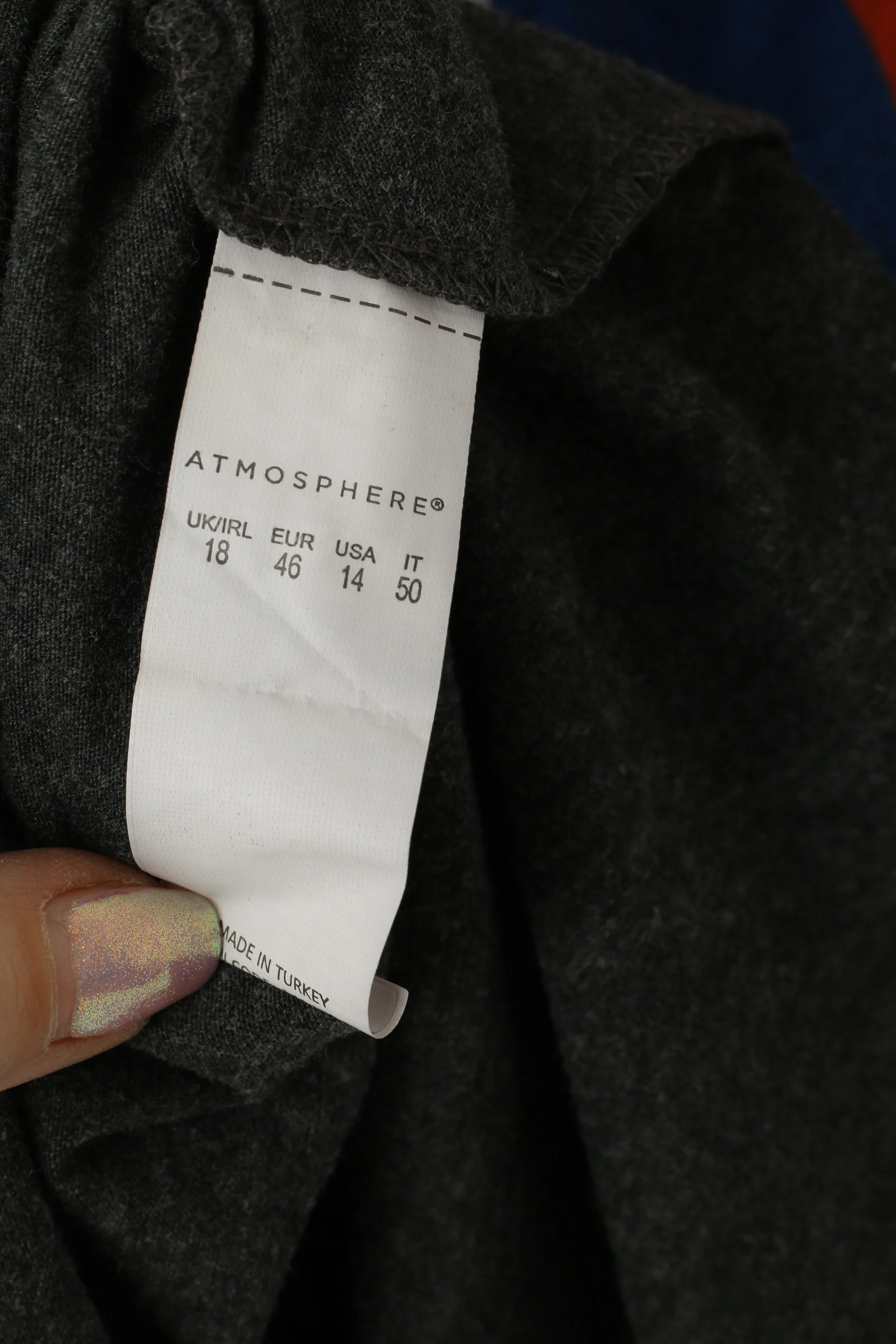 Primark Majestic Athletic Women 18 46 2XL T-Shirt Grey Graphic Cotton NHL Islanders NY - Image 4