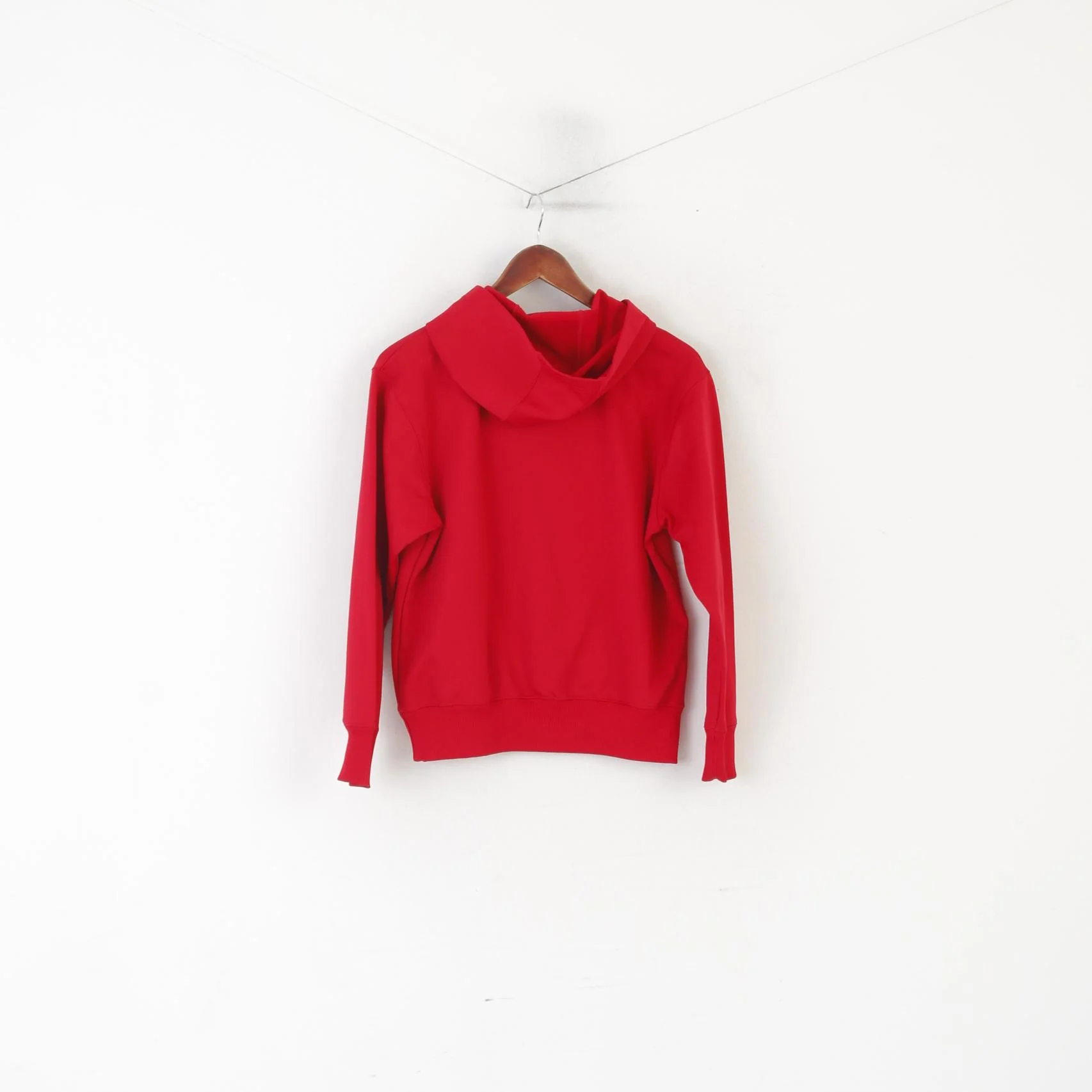 Majestic Boys L 10-14 Age Sweatshirt Red Philadelphia 2009 Play Off Hoodie Top - Image 5