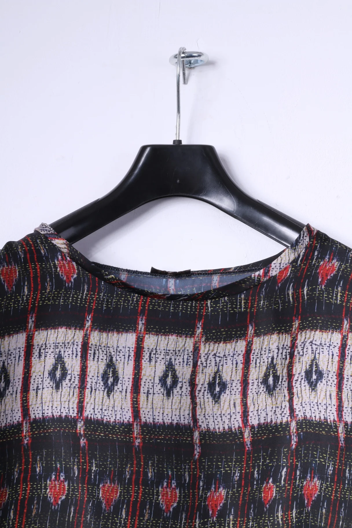 Maliparmi Women 42 S Shirt Multicoloured Boho Thin Materian Satin Italy Top - Image 3