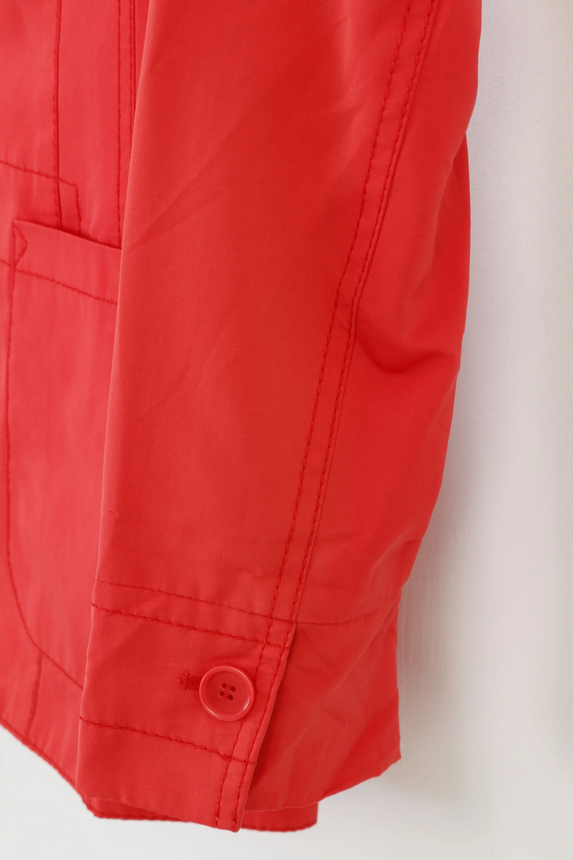 Marc Aurel Woman 34 XS Jacket Coral Blazer Bottoms Elegant Cotton Collar Breasted Top - Image 3