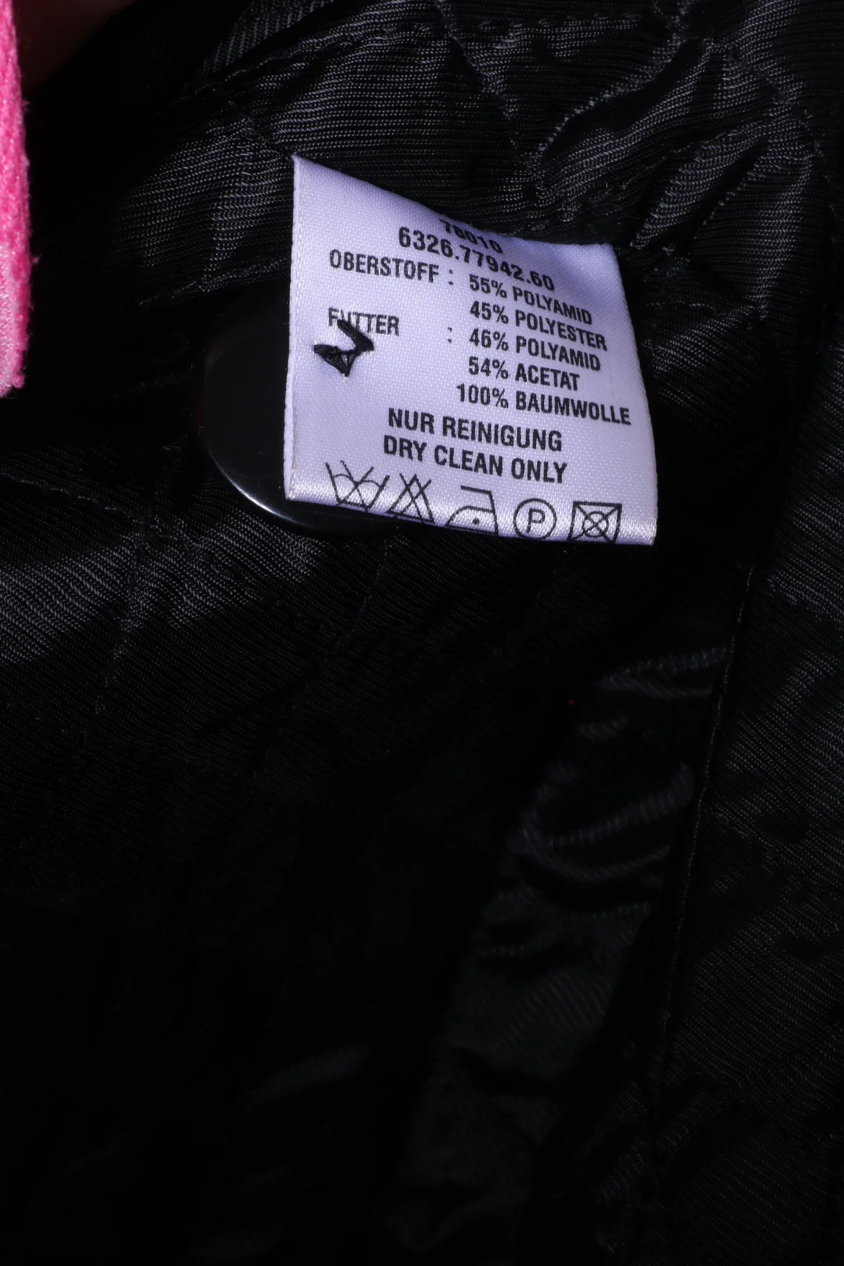 Marc Aurel Women XL Jacket Black Single Breasted Padded Nylon Waterproof Top - Image 5