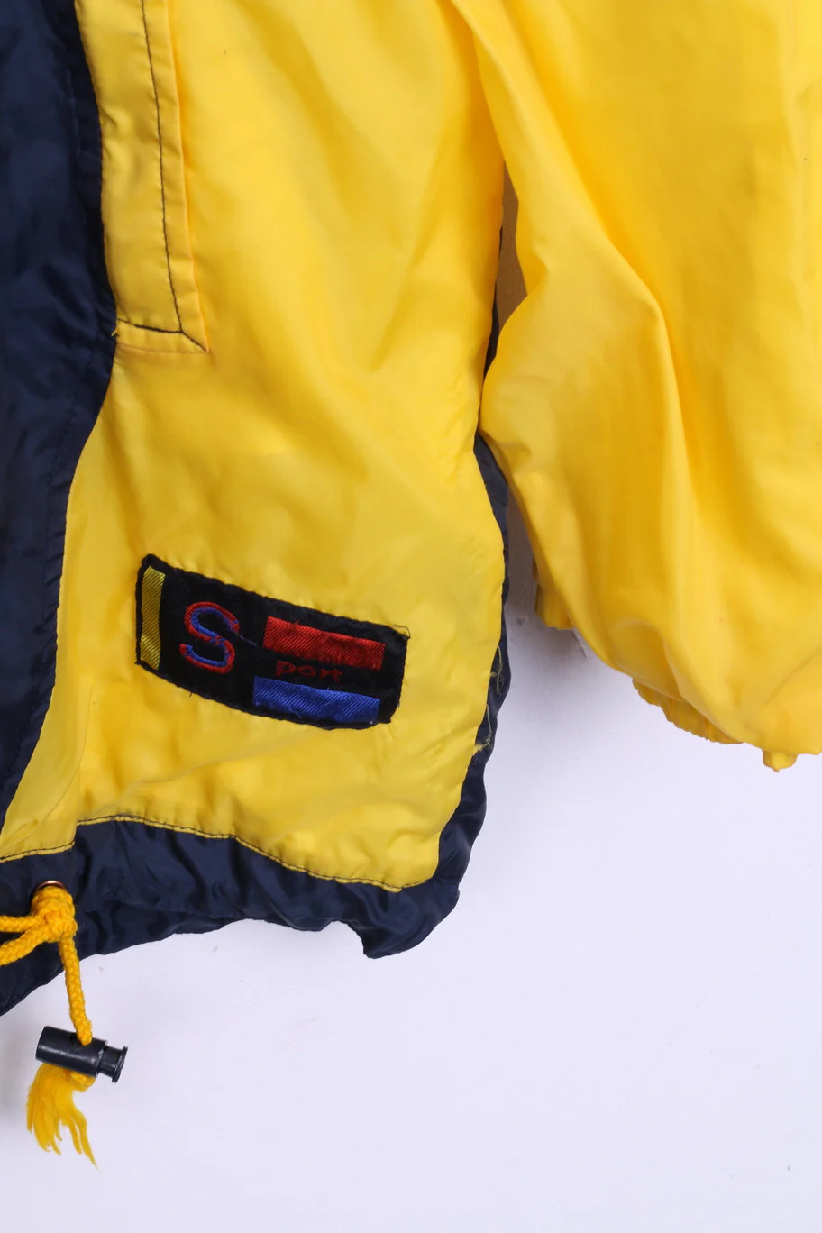 Marcel Clair Mens S Jacket Track Top Nylon Waterproof Sport Blue Tracksuit - Image 3
