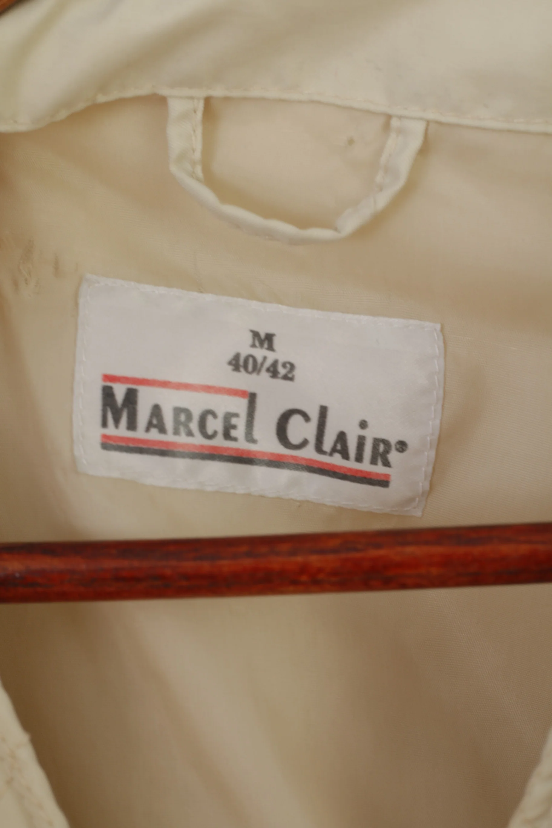 Marcel Clair Women M 40/42 Vest Beige Light Gilted Bodywarmer Sleeveless Top - Image 4