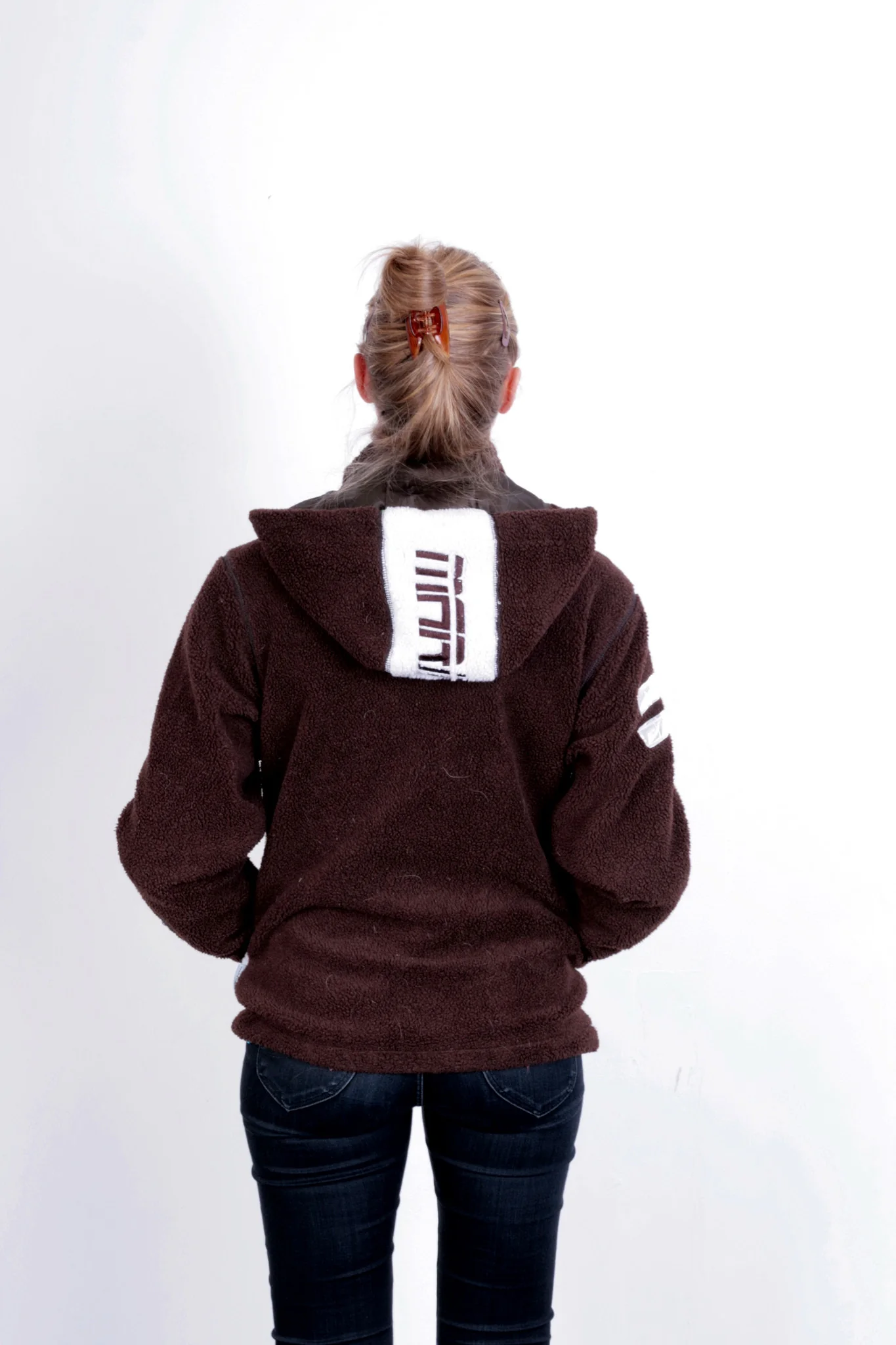 Marin Alpin Women's S Sweatshirt Fleece Top Hood Full Zipper - Image 5