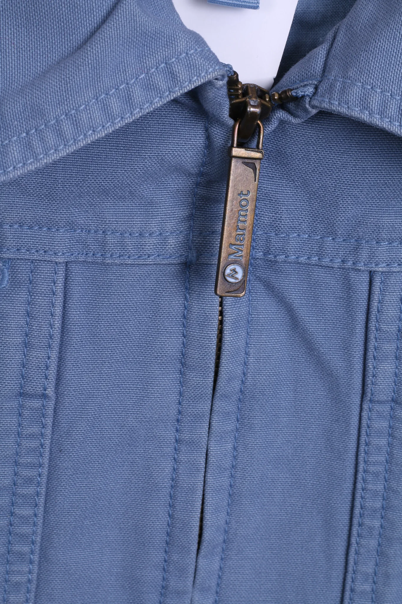 Marmot Womens M Donkey Jacket Royal Blue Cotton - Image 4