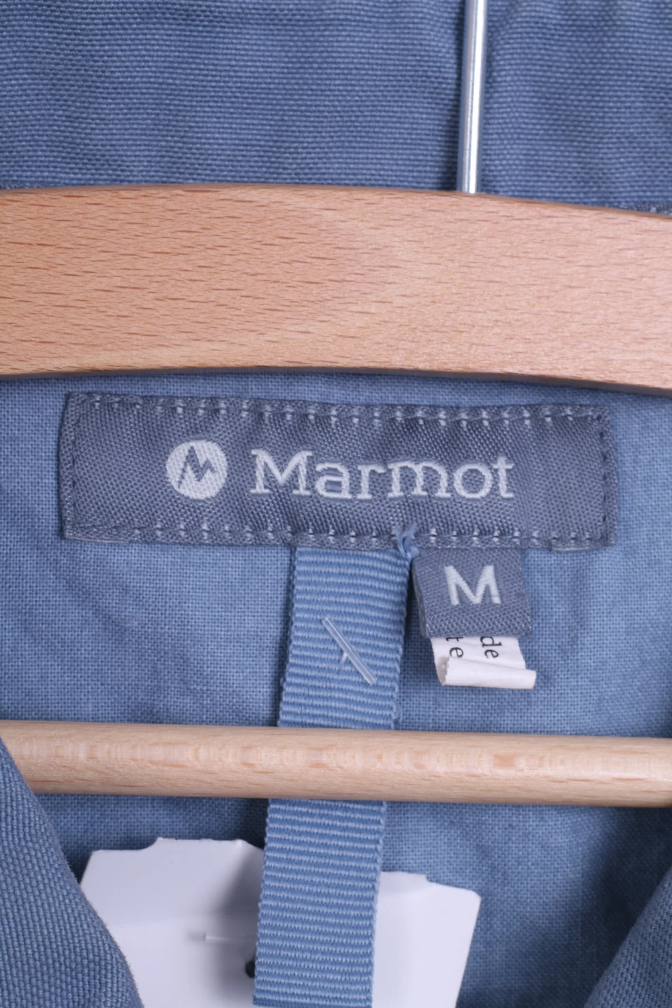 Marmot Womens M Donkey Jacket Royal Blue Cotton - Image 5