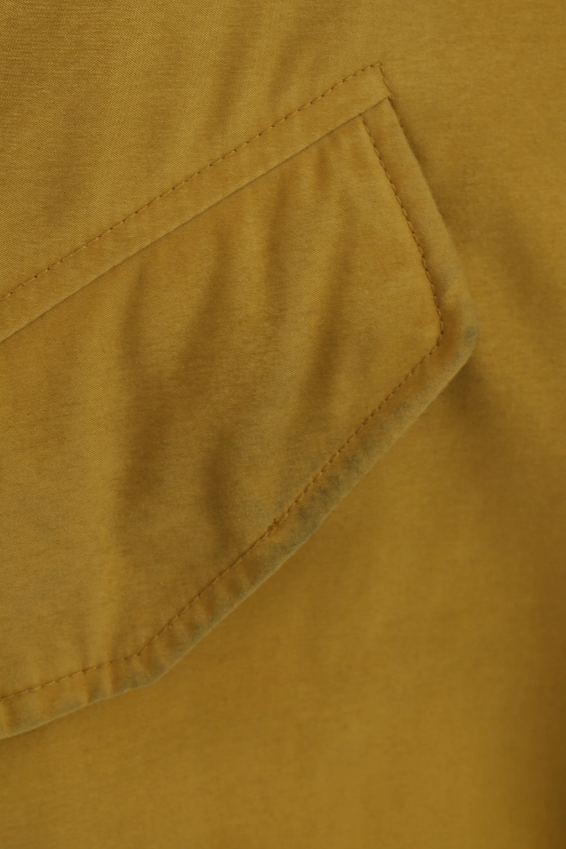 Mc.Gordon Men M Jacket Padded Yellow Full Zipper Collar Vintage Top - Image 6