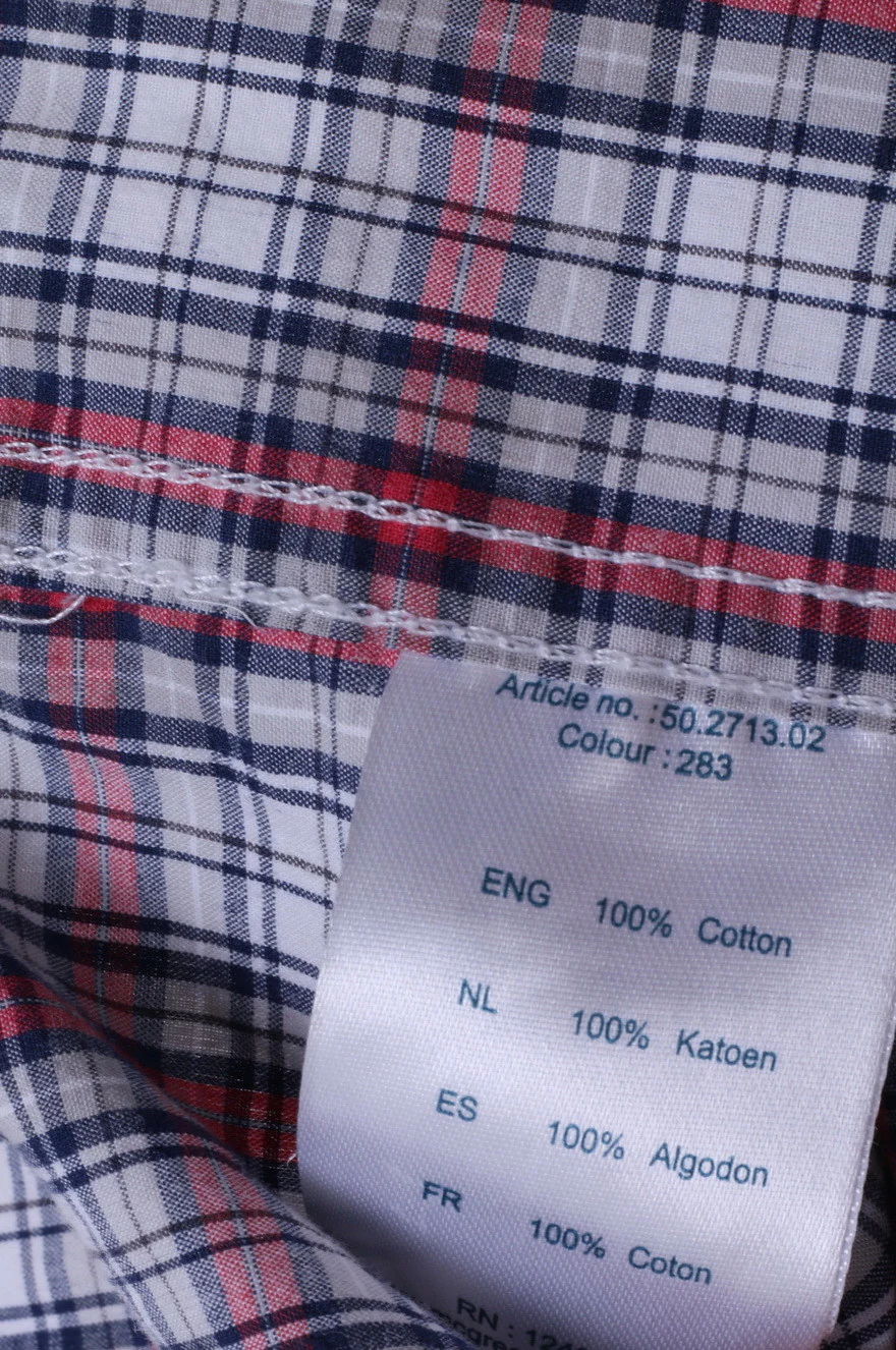 McGregor Boys 176 Casual Shirt Check Button Down Collar Cotton Long Sleeve - Image 6