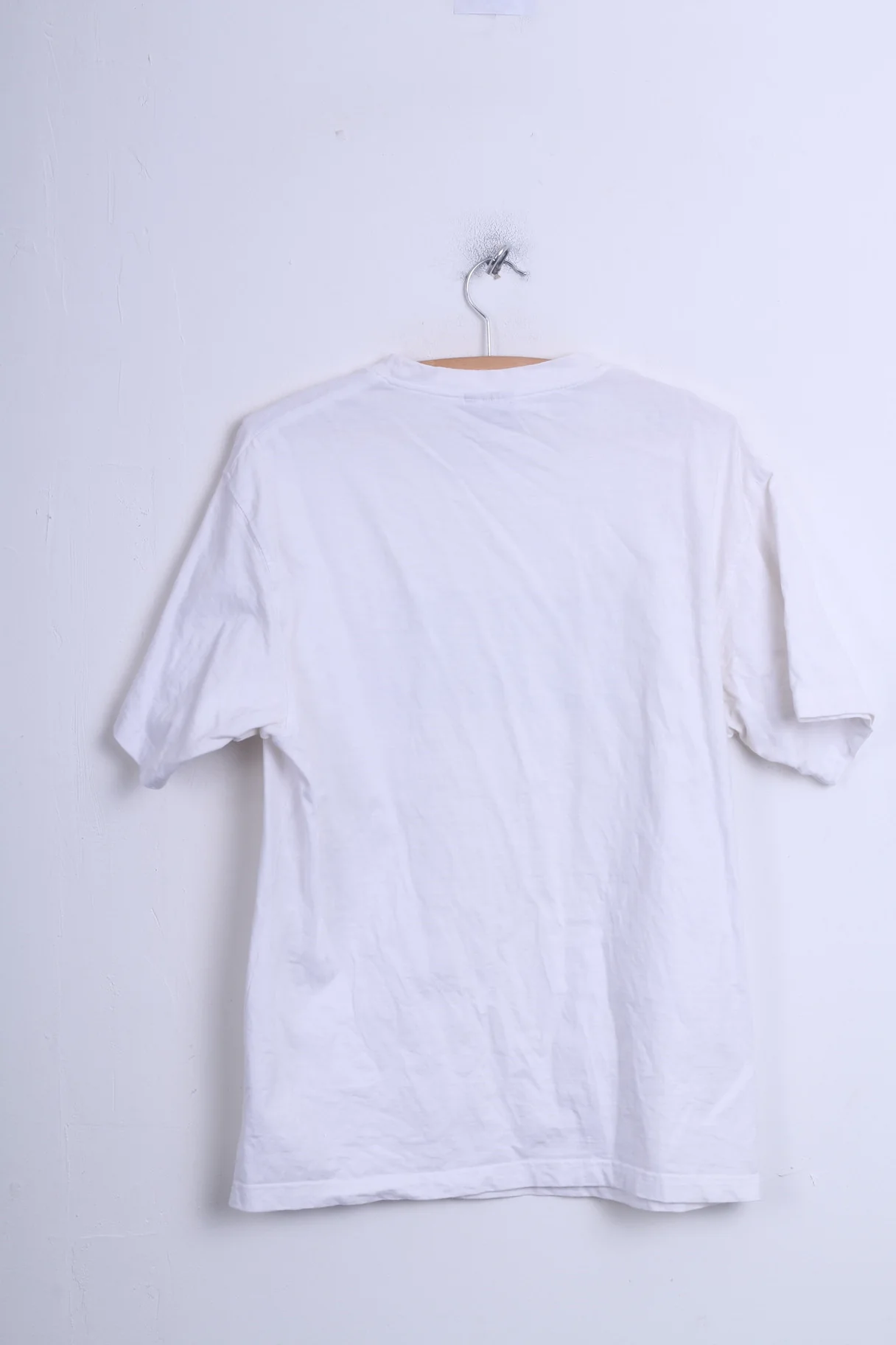 Mens XL T-Shirt White Cotton Crew Neck Football League Championship - Image 5