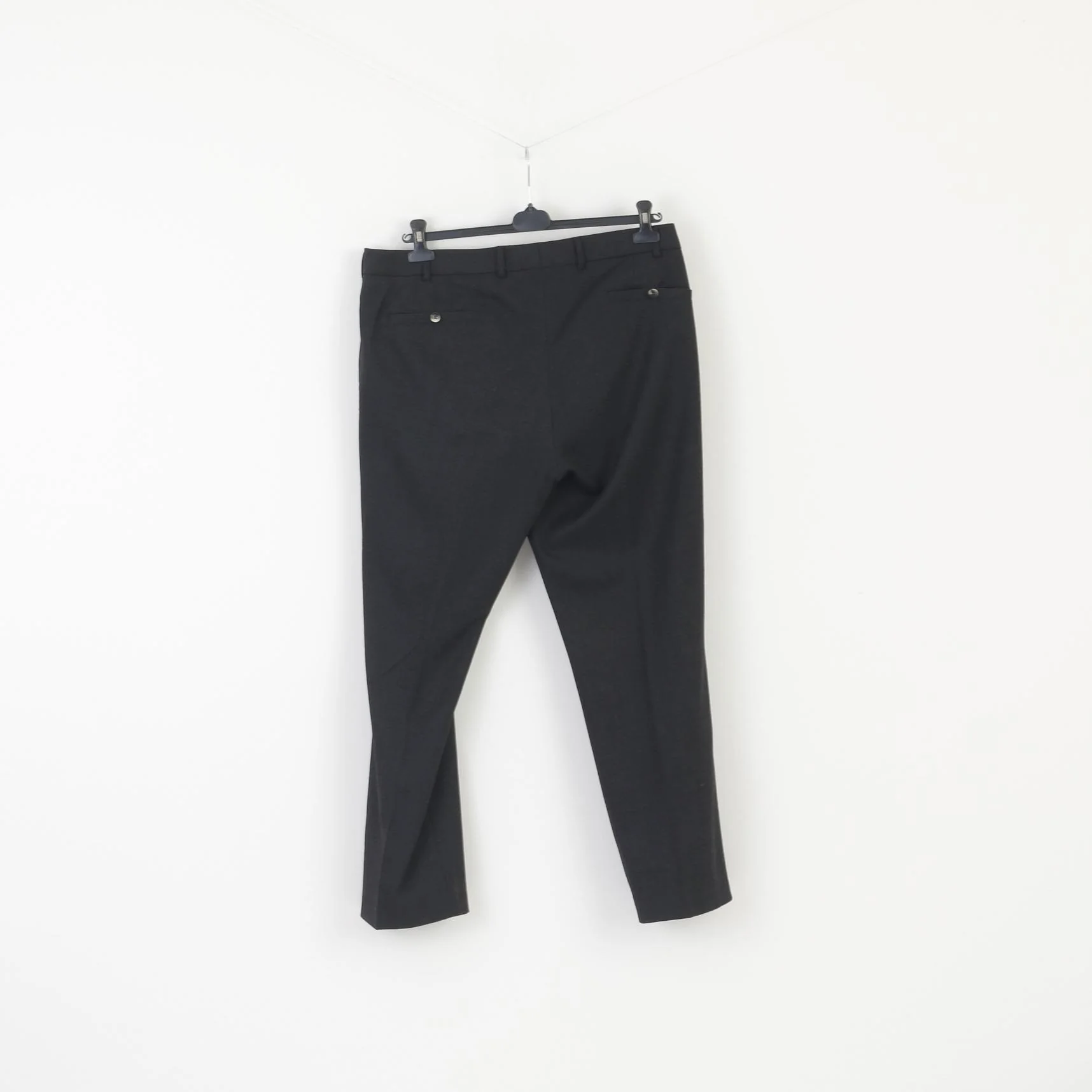 Meyer Men 28 42 58 Trousers Charcoal Classic Elegant Modern Comfort Germany Pants - Image 6