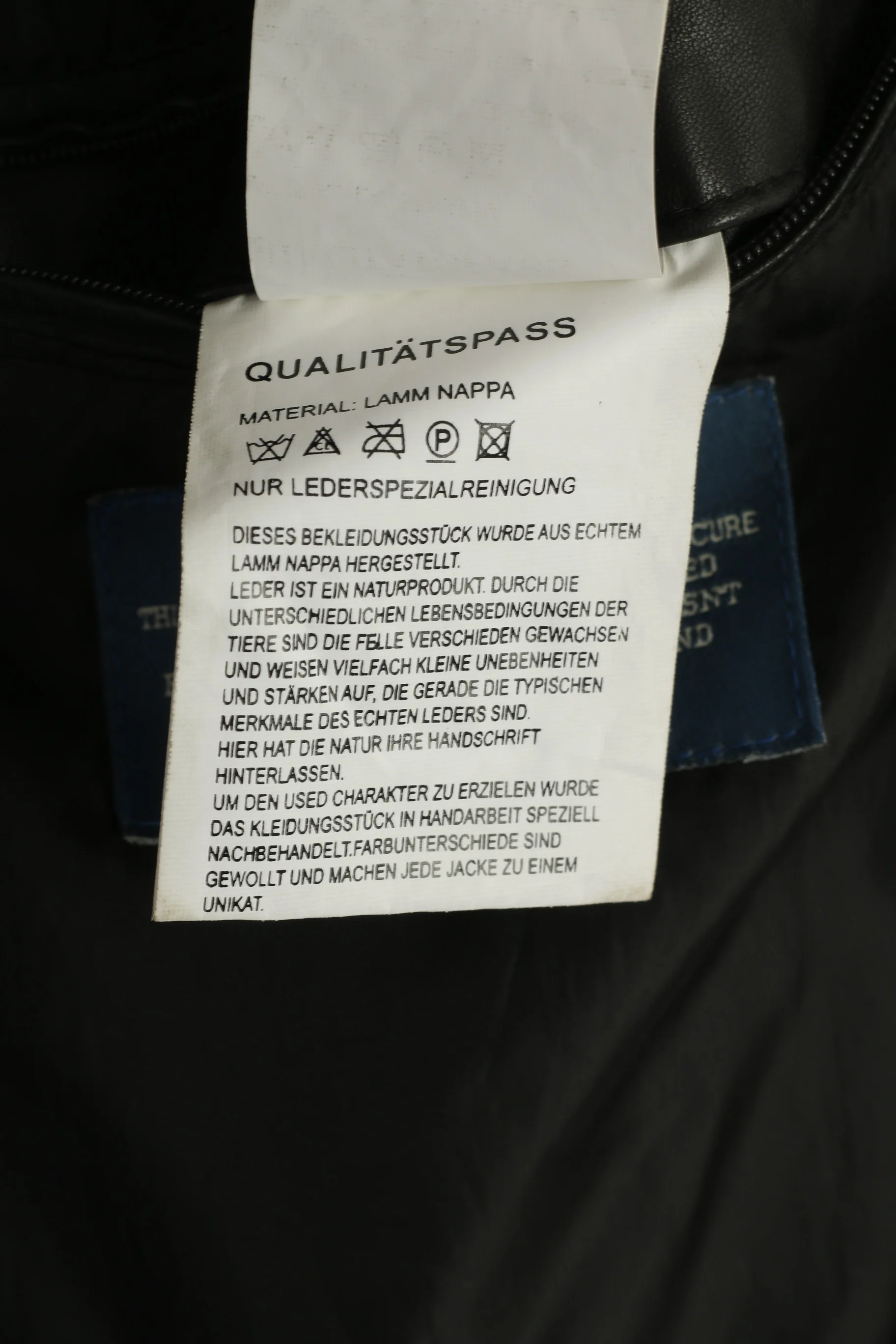 Milestone Men 58 3XL (XL) Jacket Black Leather Nappa Full Zipper Biker Pockets Top - Image 7
