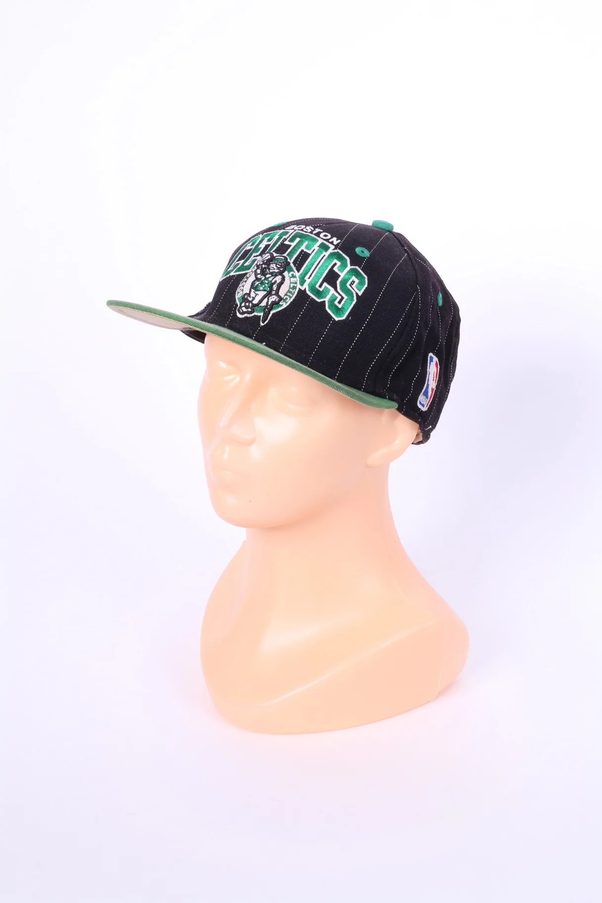 Mitchell&Ness Philadephia Mens Baseball Caps Black Wool Striped Boston Celtic
