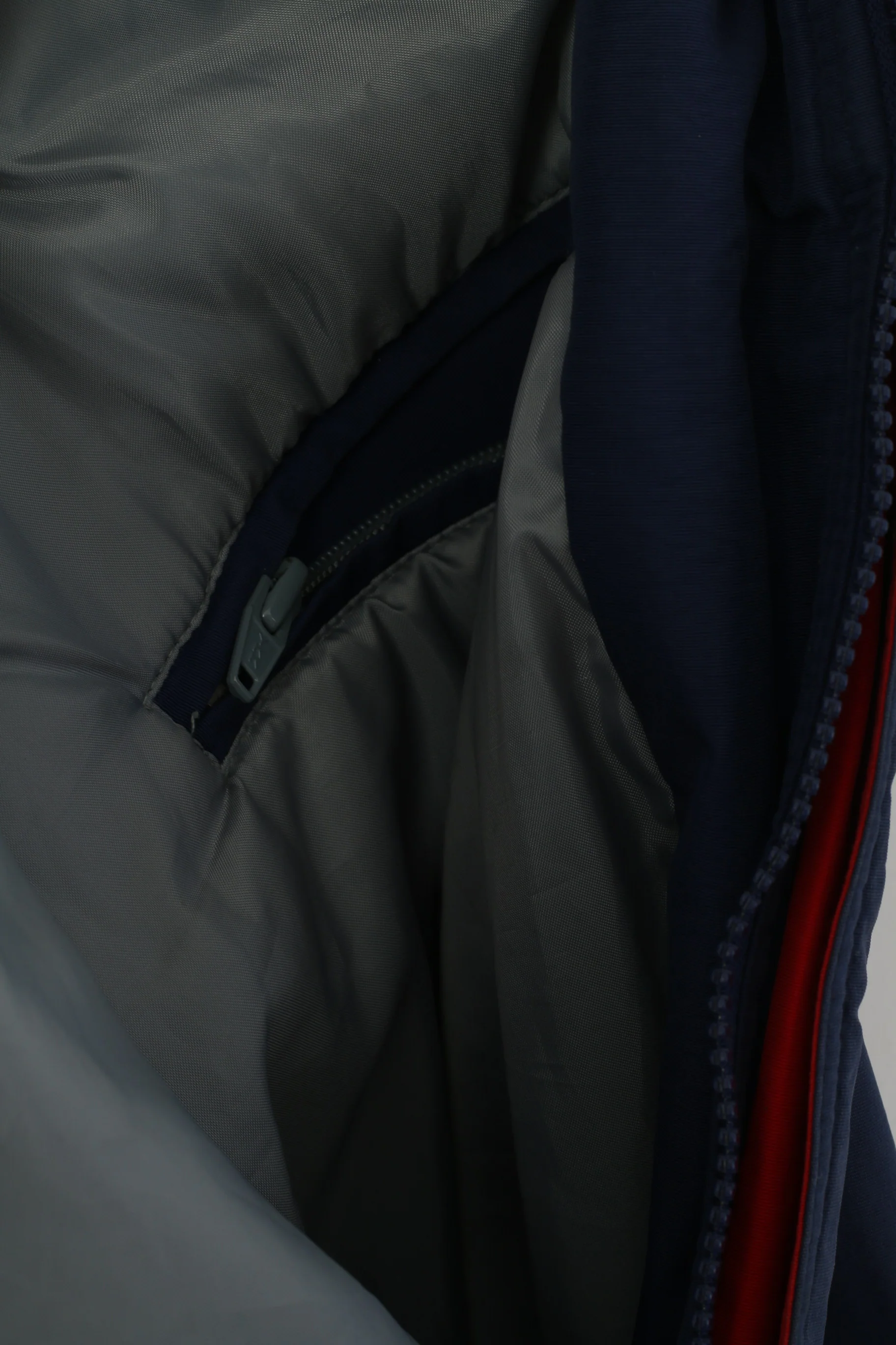 Multi Purpose Clothing Men M Jacket Navy Winter Norway Retractable Hood Vintage Top - Image 8