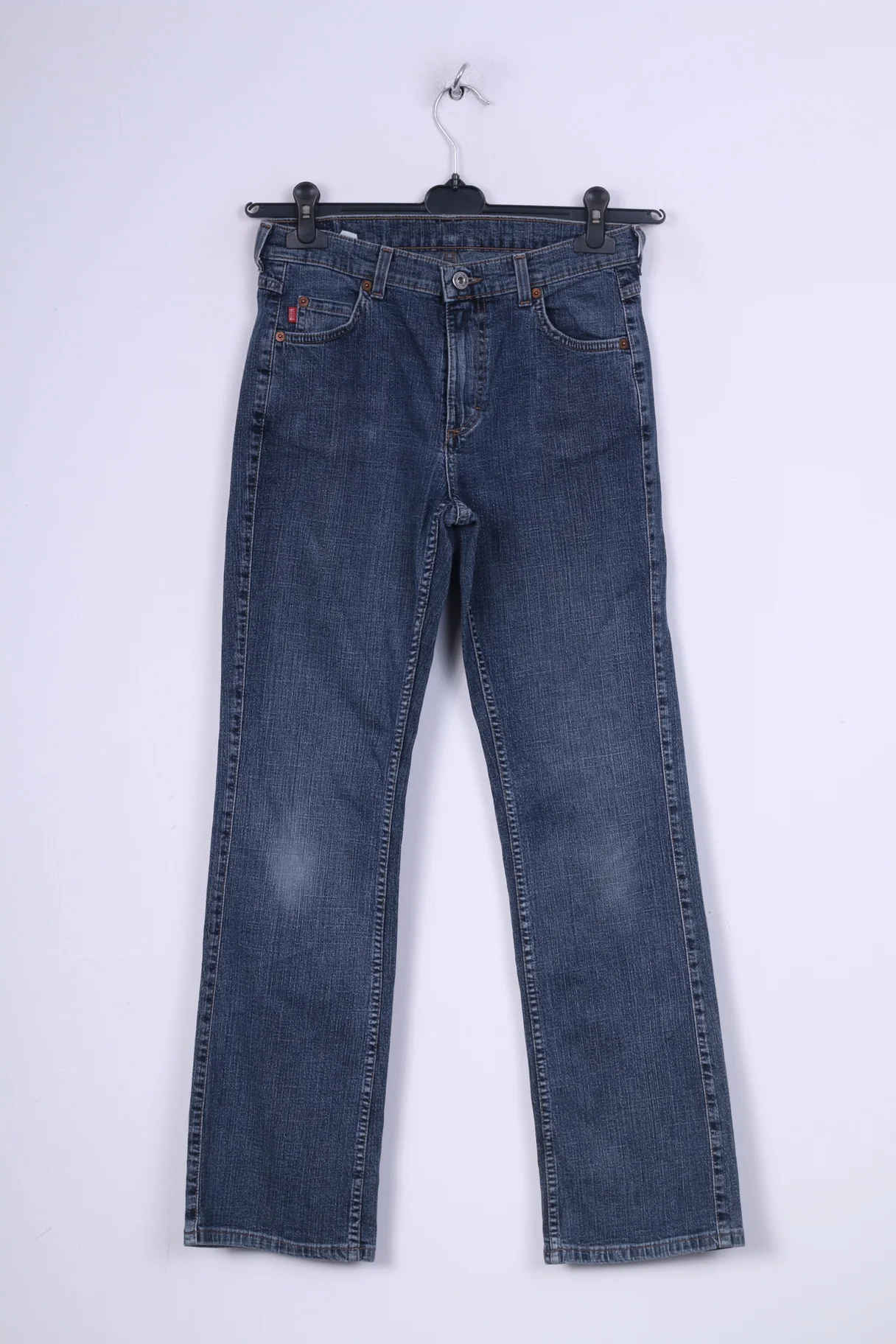 Mustang Jeans Womens W 27 L 30 Trousers Denim Cotton Blue Jeans