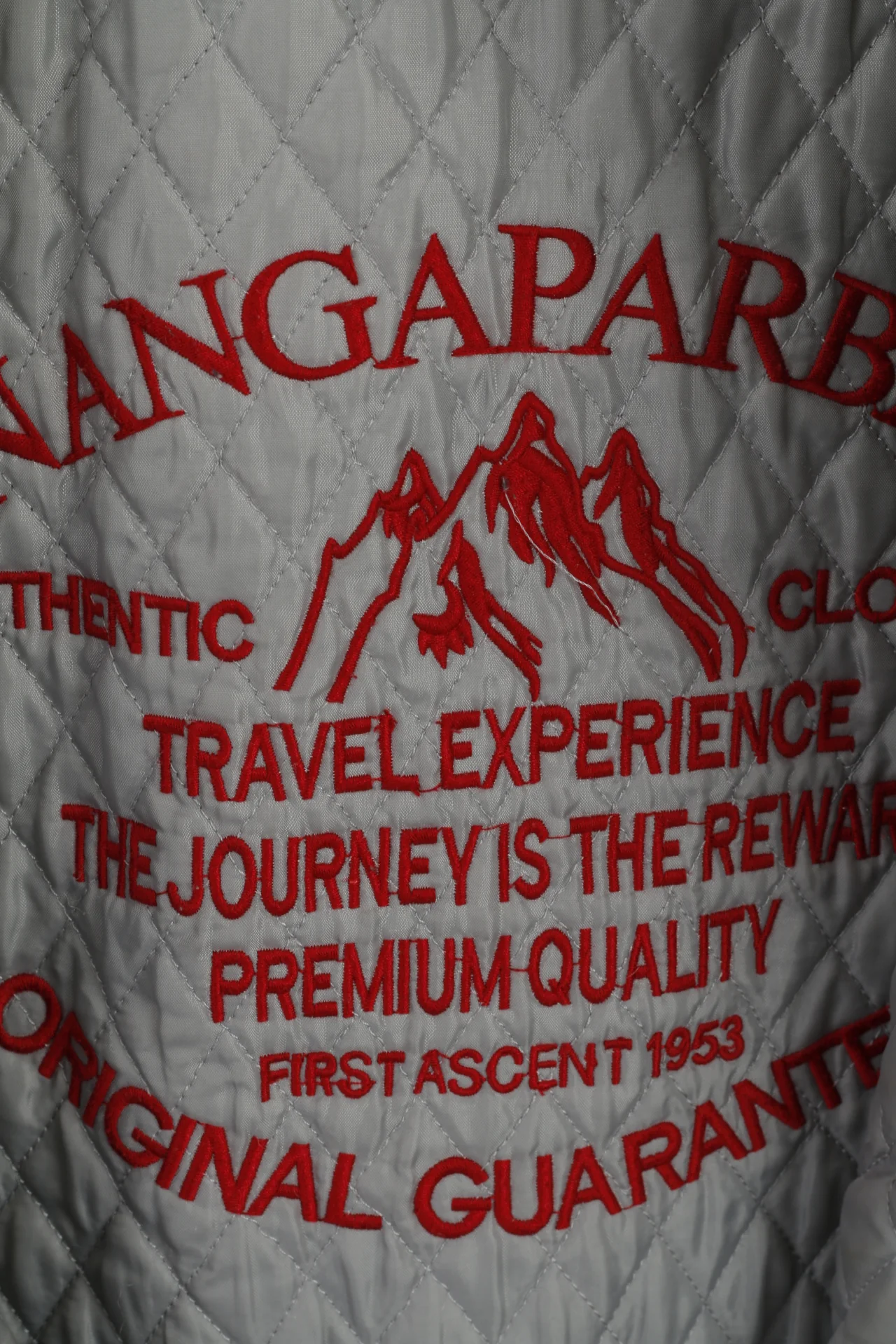 Nangaparbat Experience Men XL Jacket Blue Moro Cotton Padded Outdoor Top - Image 9