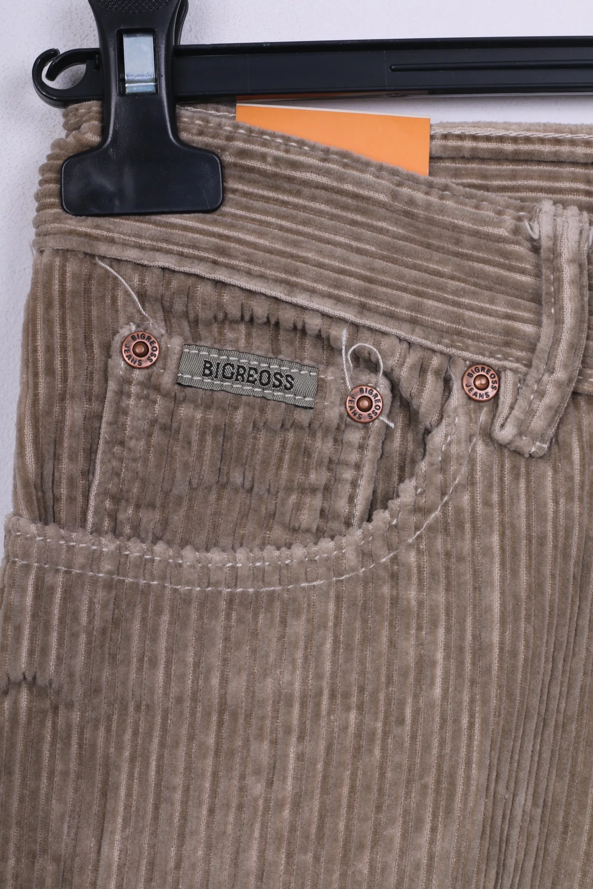 New Big Reoss Jeans Womens W29 L34 Trousers Jeanswear Cordury Cotton Vintage - Image 2
